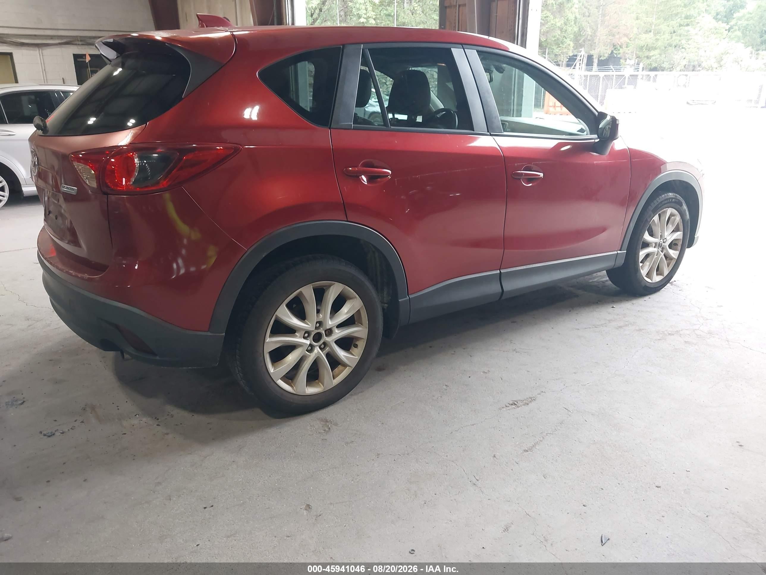 2013 Mazda Cx-5 Grand Touring Красный vin: JM3KE4DE3D0132108