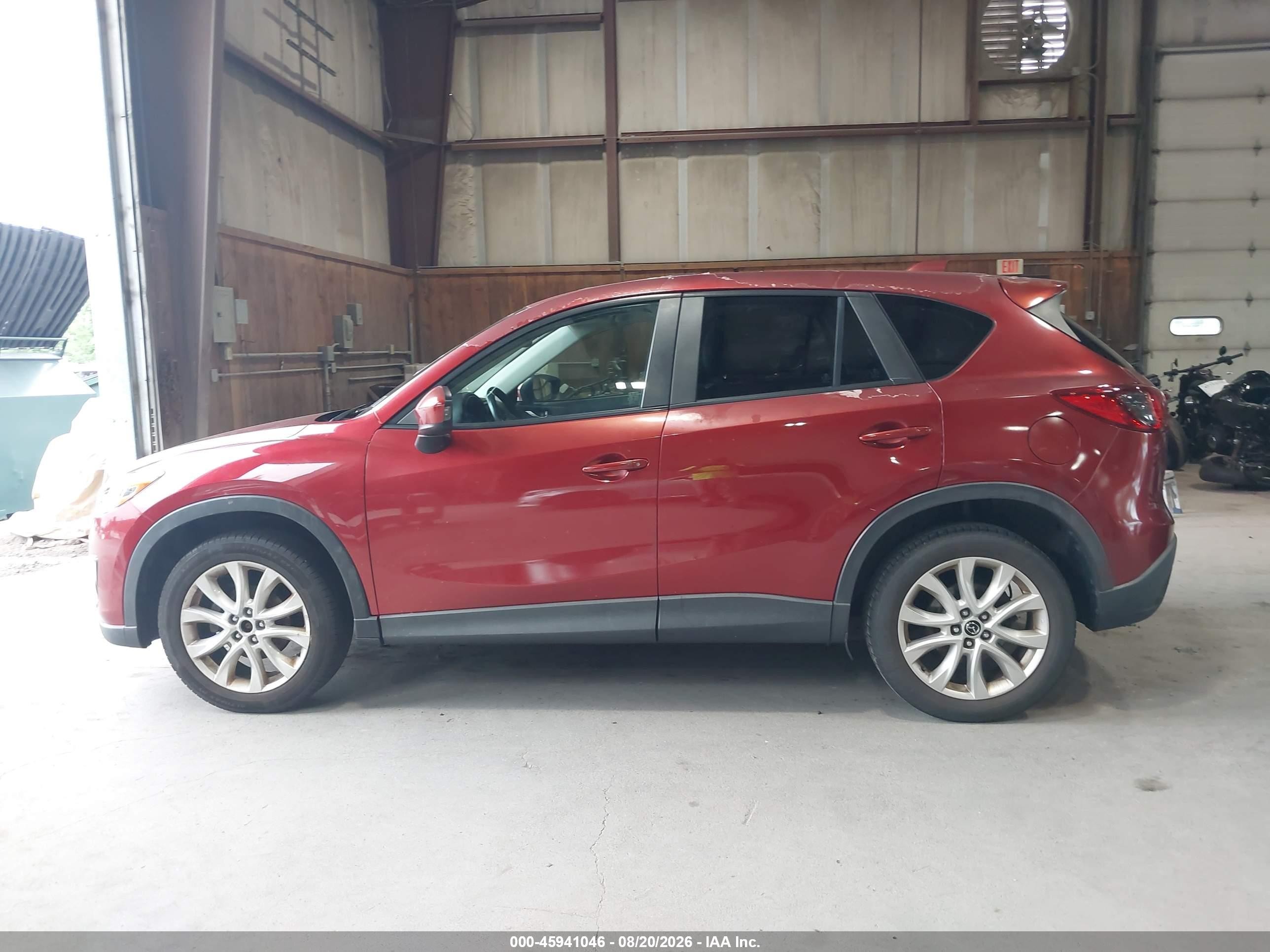 2013 Mazda Cx-5 Grand Touring Красный vin: JM3KE4DE3D0132108