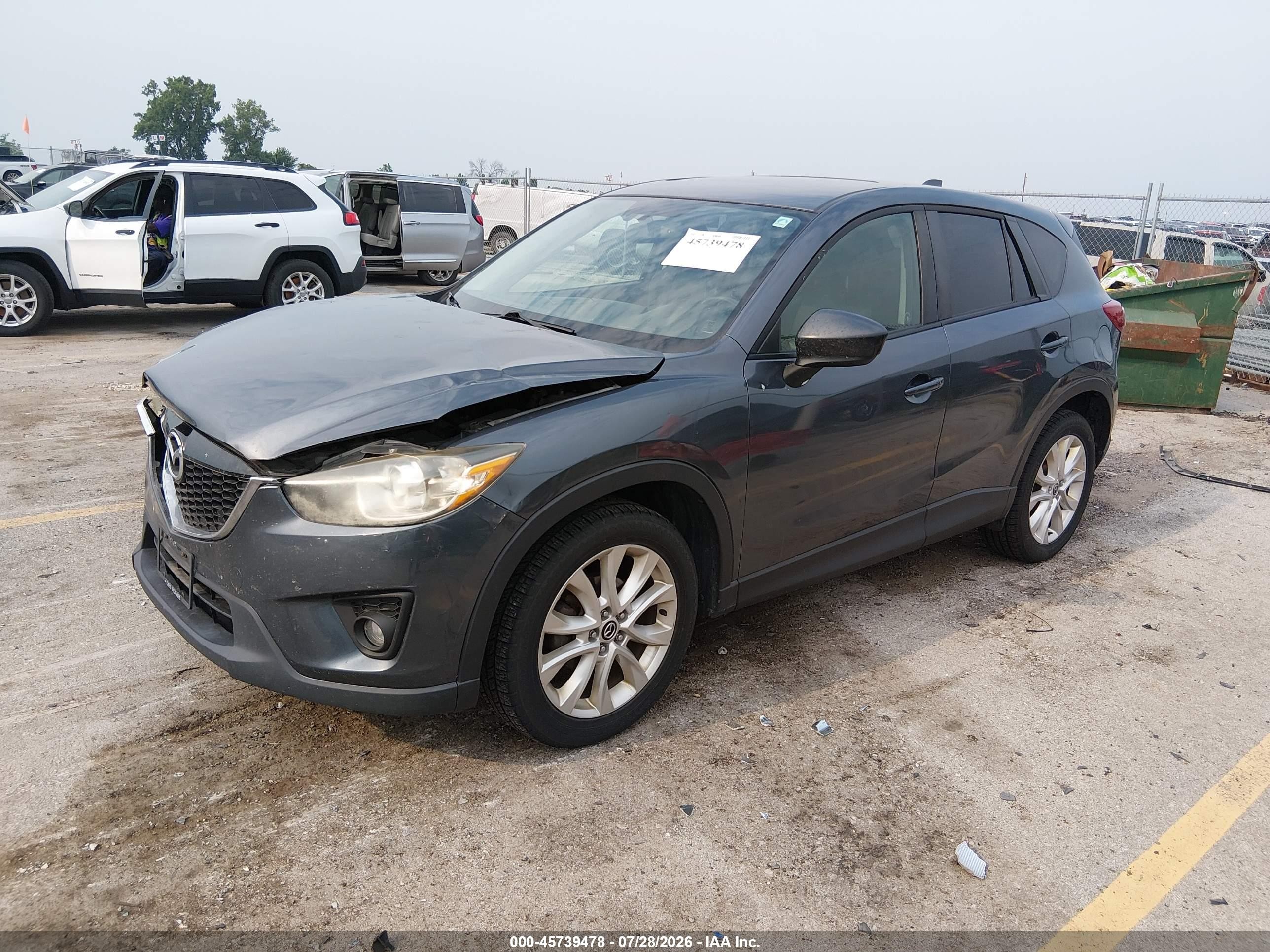 2013 Mazda Cx-5 Grand Touring Gold vin: JM3KE4DE3D0167778