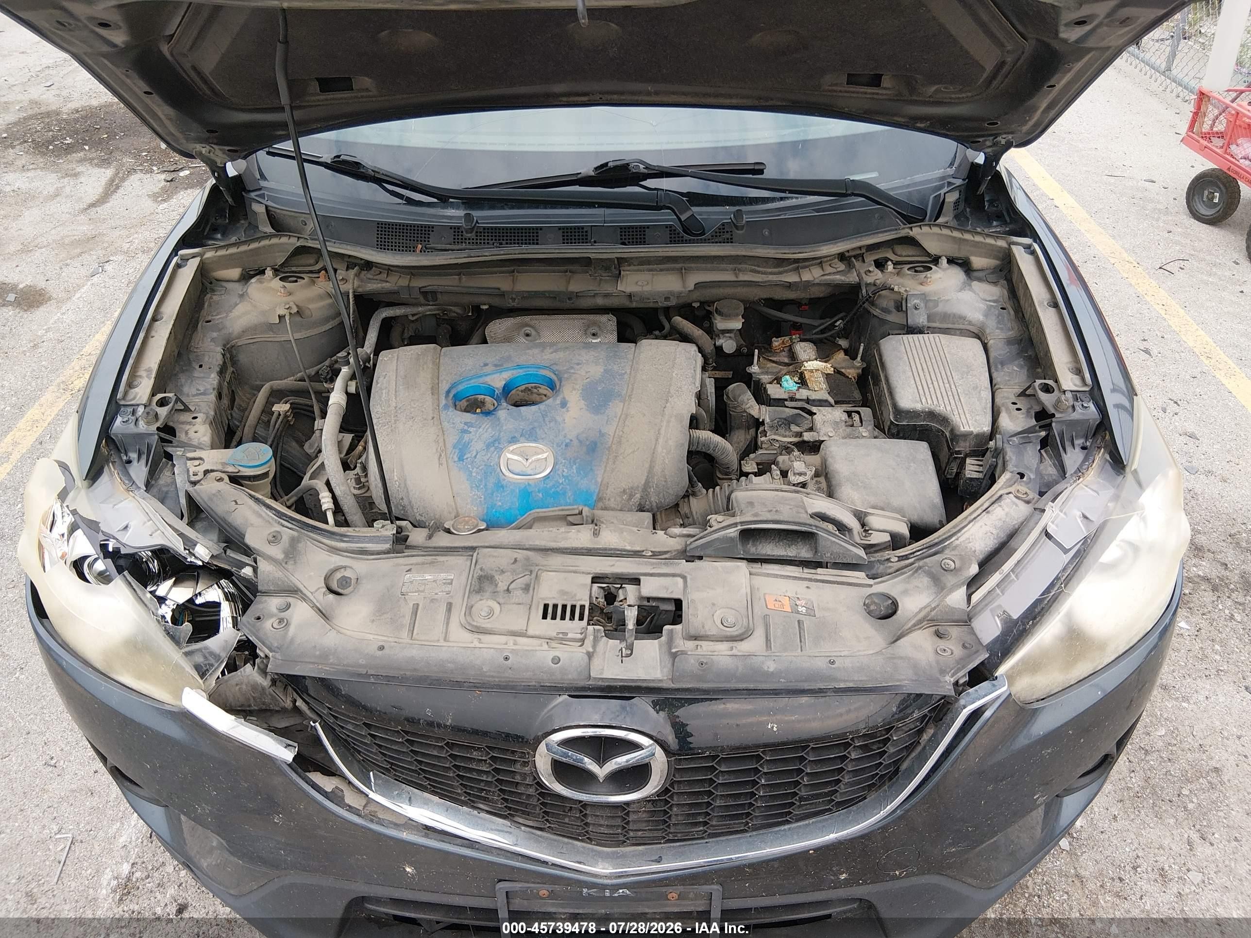 2013 Mazda Cx-5 Grand Touring Gold vin: JM3KE4DE3D0167778