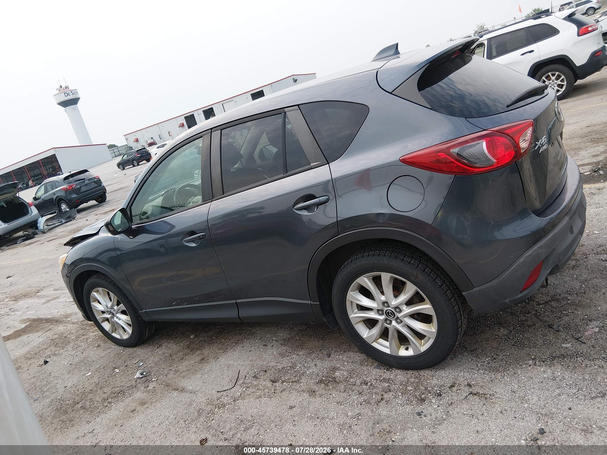 2013 Mazda Cx-5 Grand Touring Gold vin: JM3KE4DE3D0167778