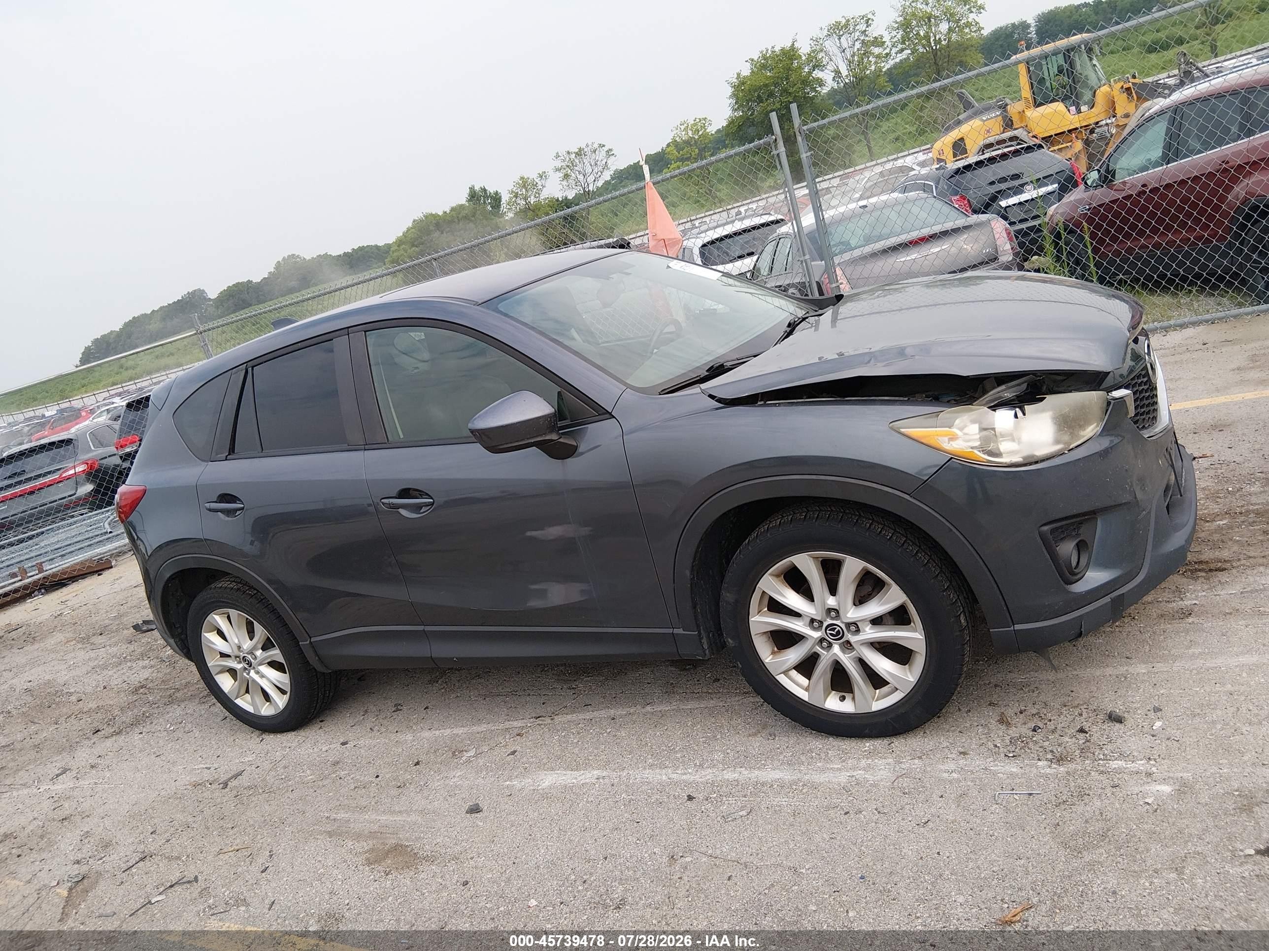 2013 Mazda Cx-5 Grand Touring Gold vin: JM3KE4DE3D0167778