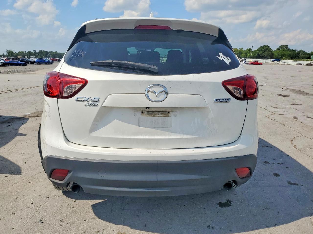 2013 Mazda Cx-5 Gt White vin: JM3KE4DE4D0138175
