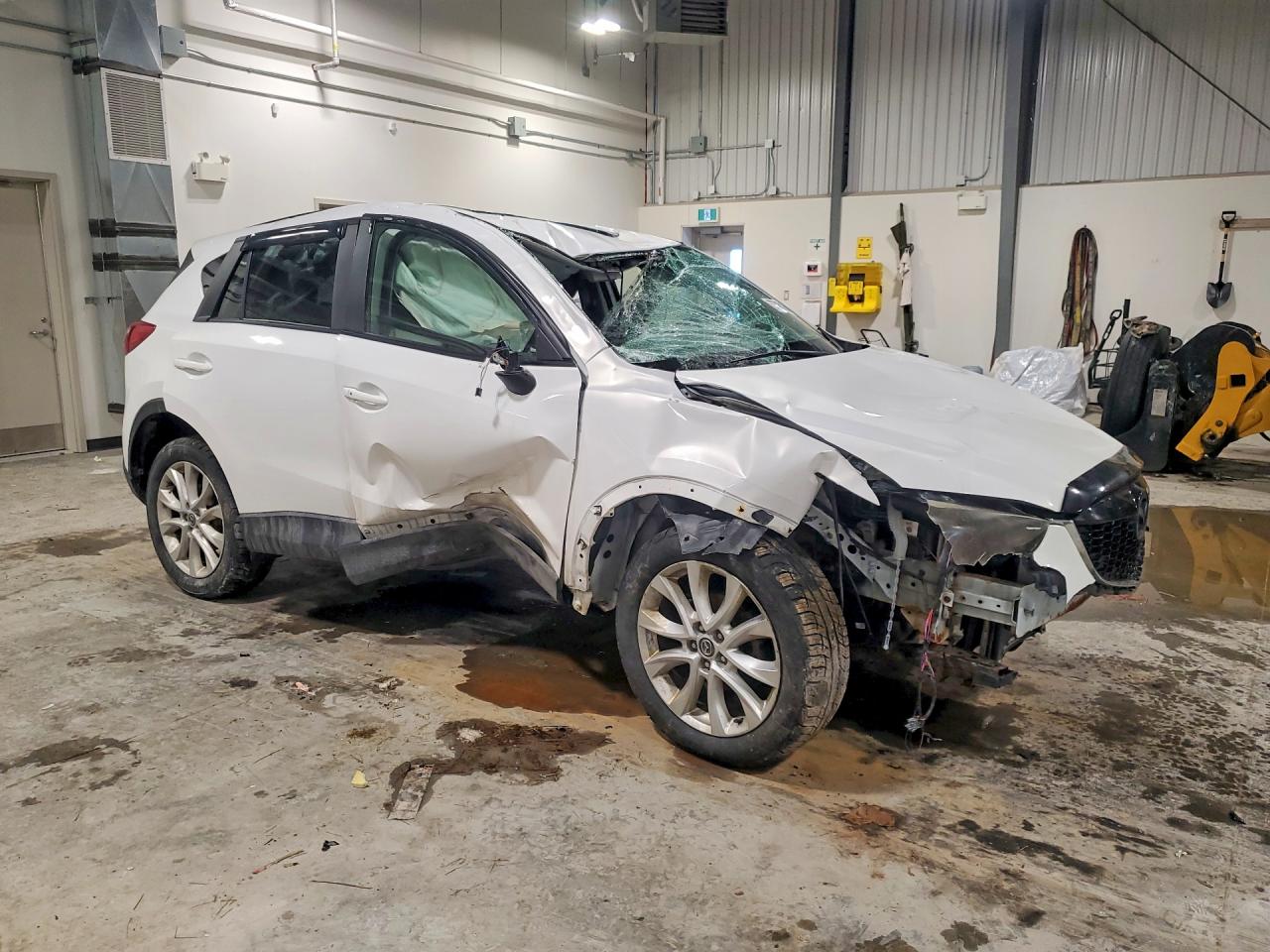 2013 Mazda Cx-5 Gt White vin: JM3KE4DE4D0140881