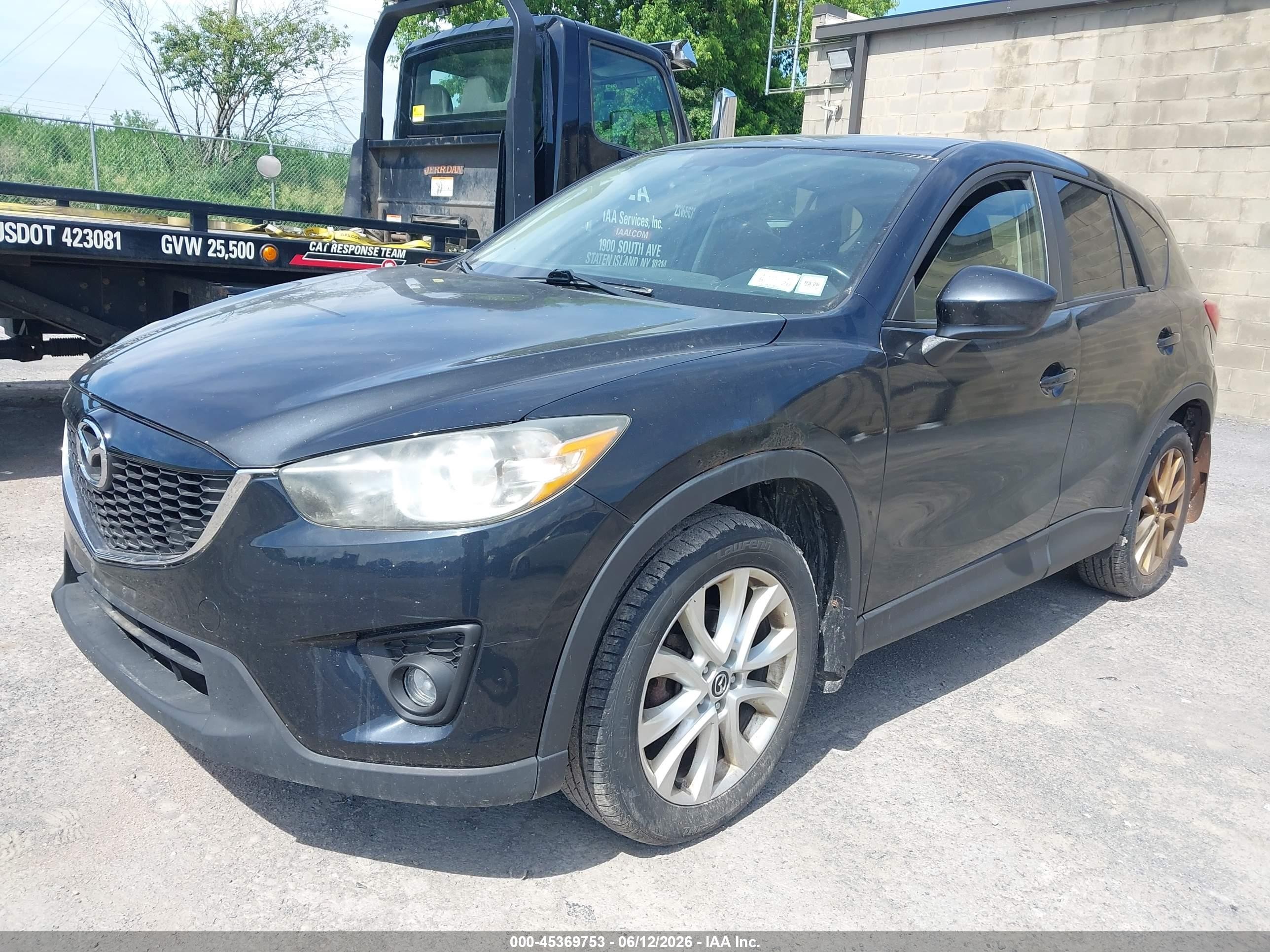 2013 Mazda Cx-5 Grand Touring Black vin: JM3KE4DE6D0114735