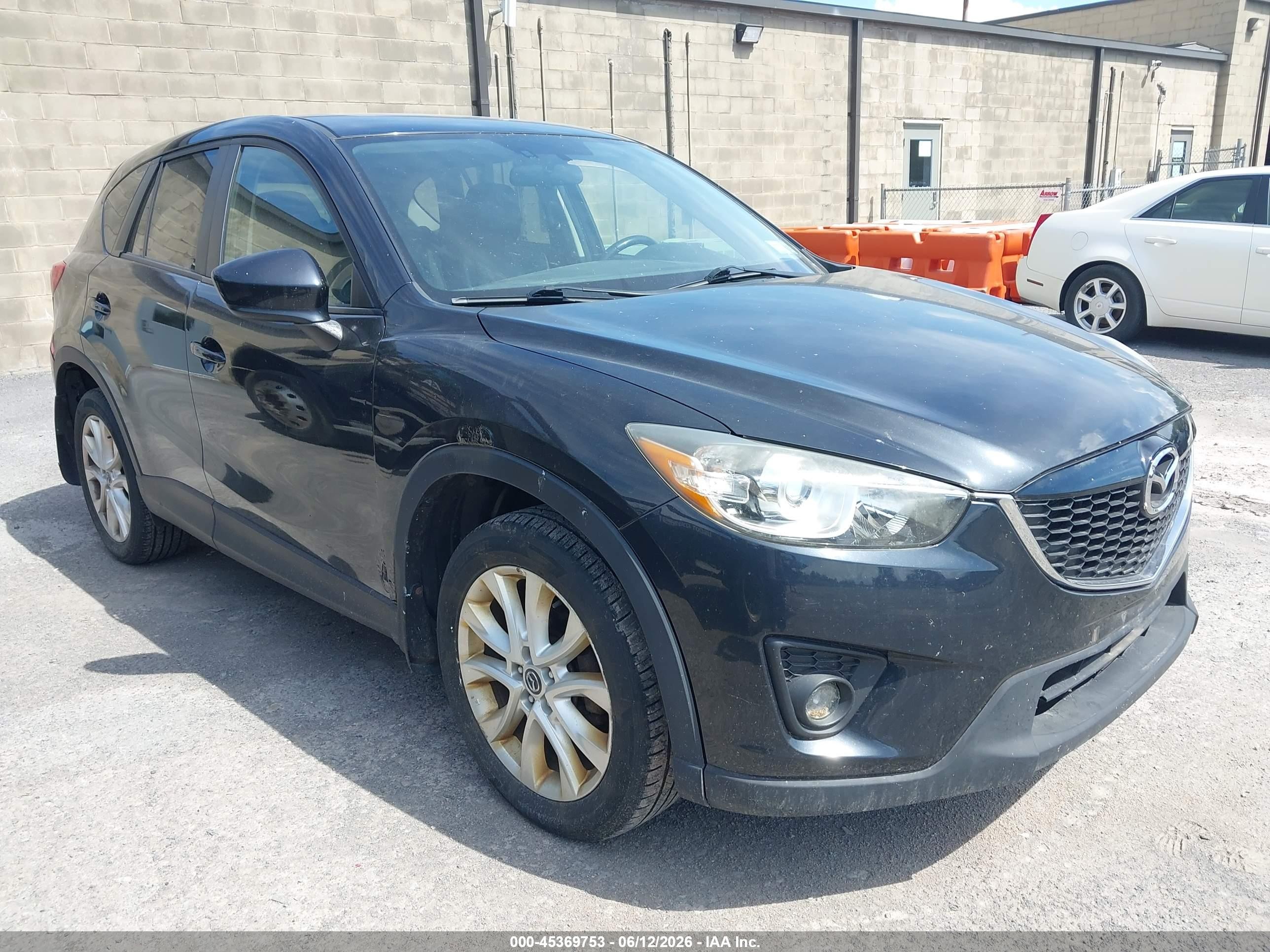 2013 Mazda Cx-5 Grand Touring Black vin: JM3KE4DE6D0114735