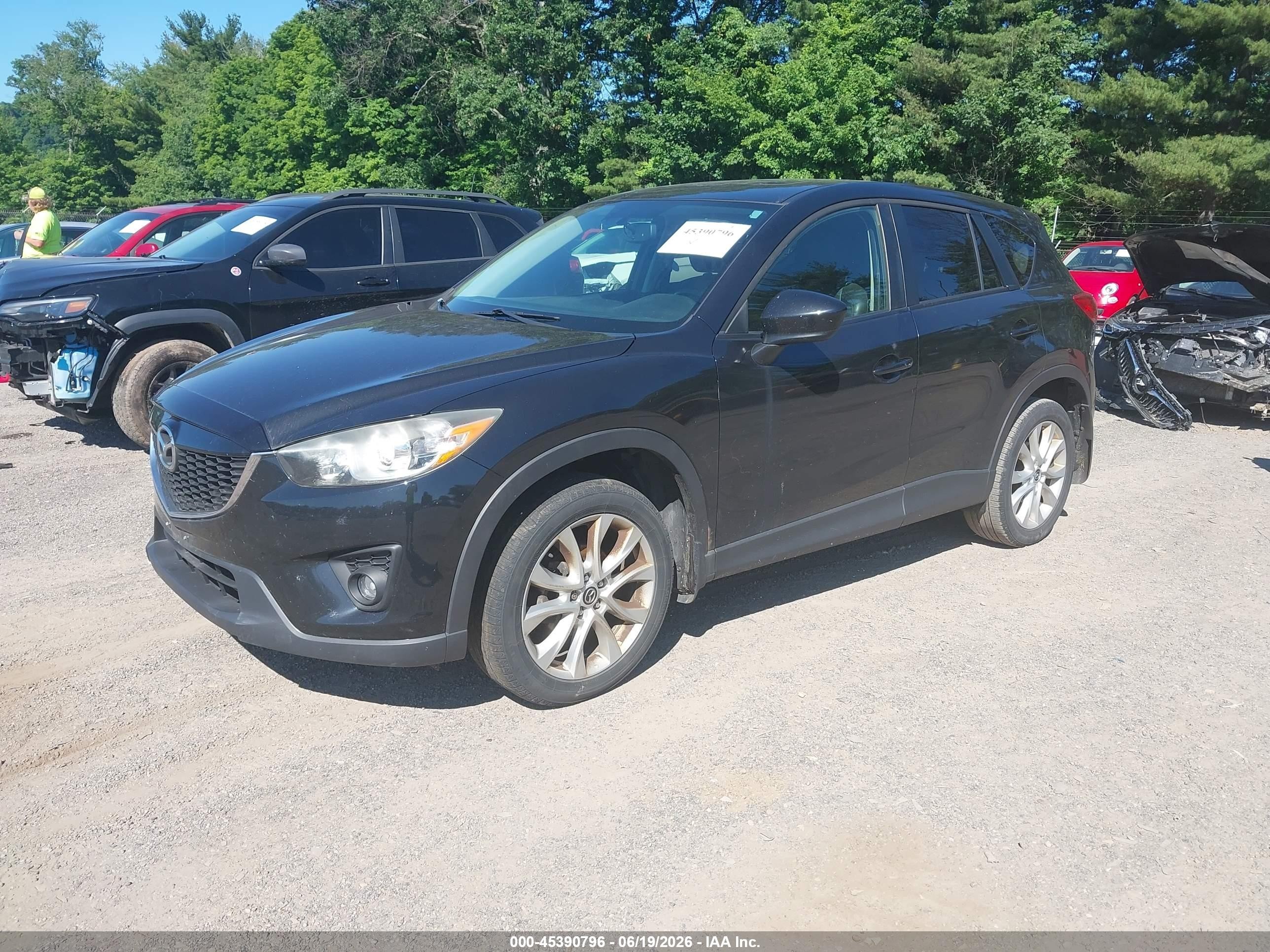 2013 Mazda Cx-5 Grand Touring Black vin: JM3KE4DE6D0149064
