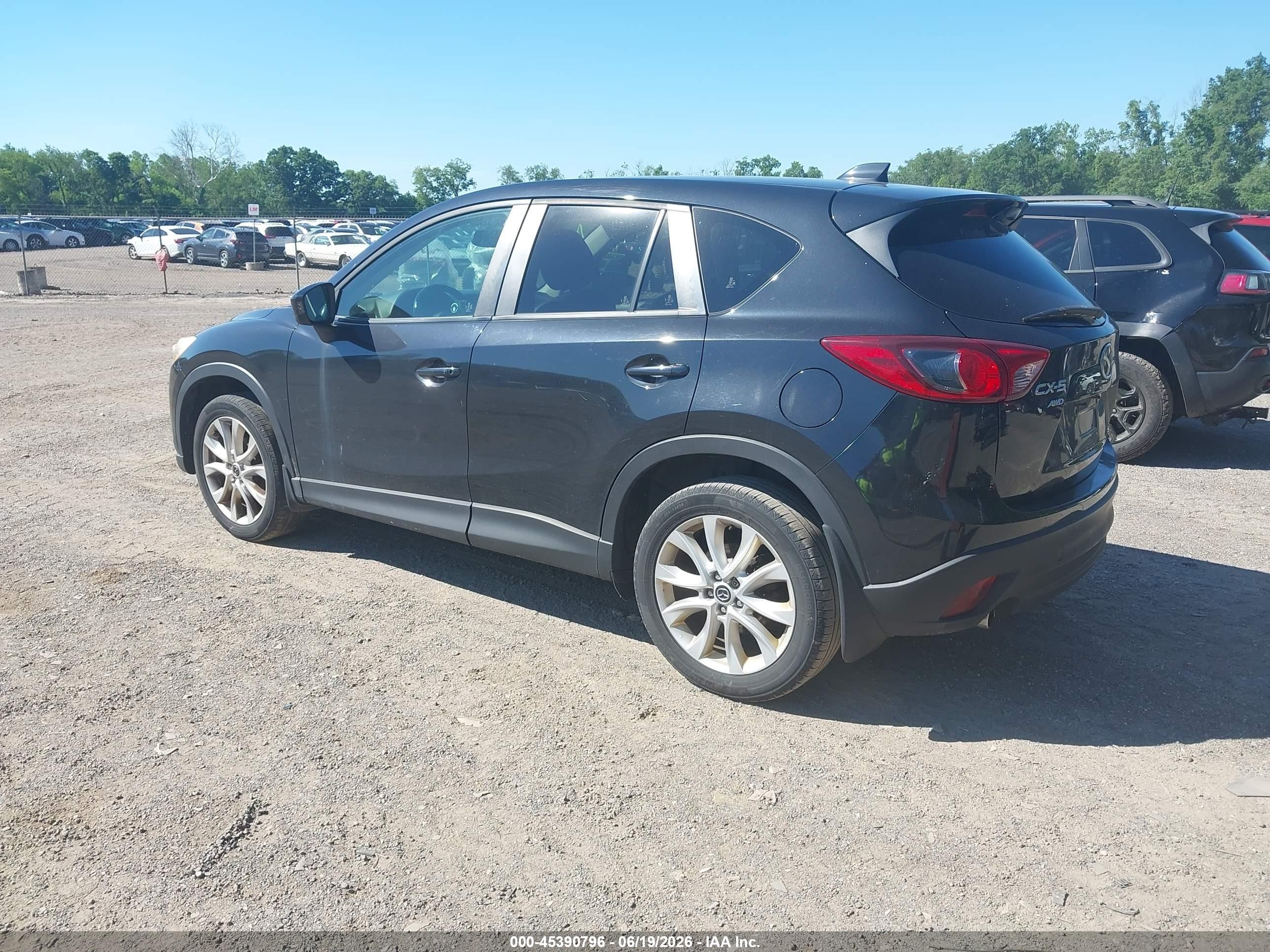 2013 Mazda Cx-5 Grand Touring Black vin: JM3KE4DE6D0149064