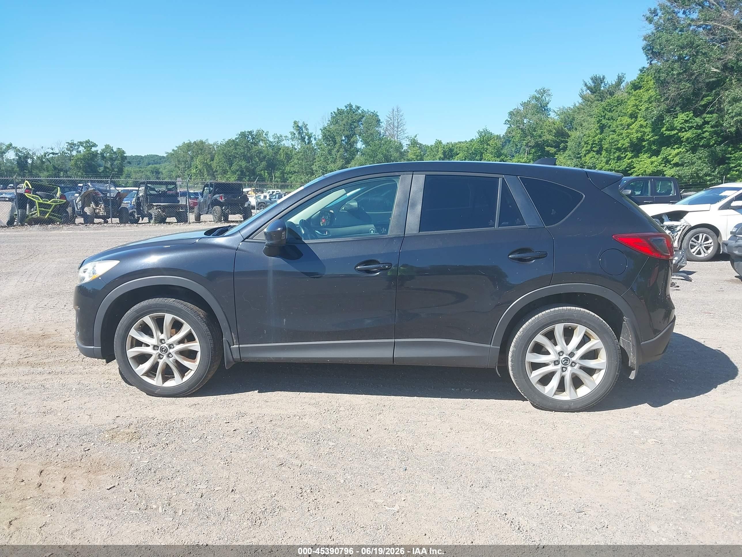 2013 Mazda Cx-5 Grand Touring Black vin: JM3KE4DE6D0149064