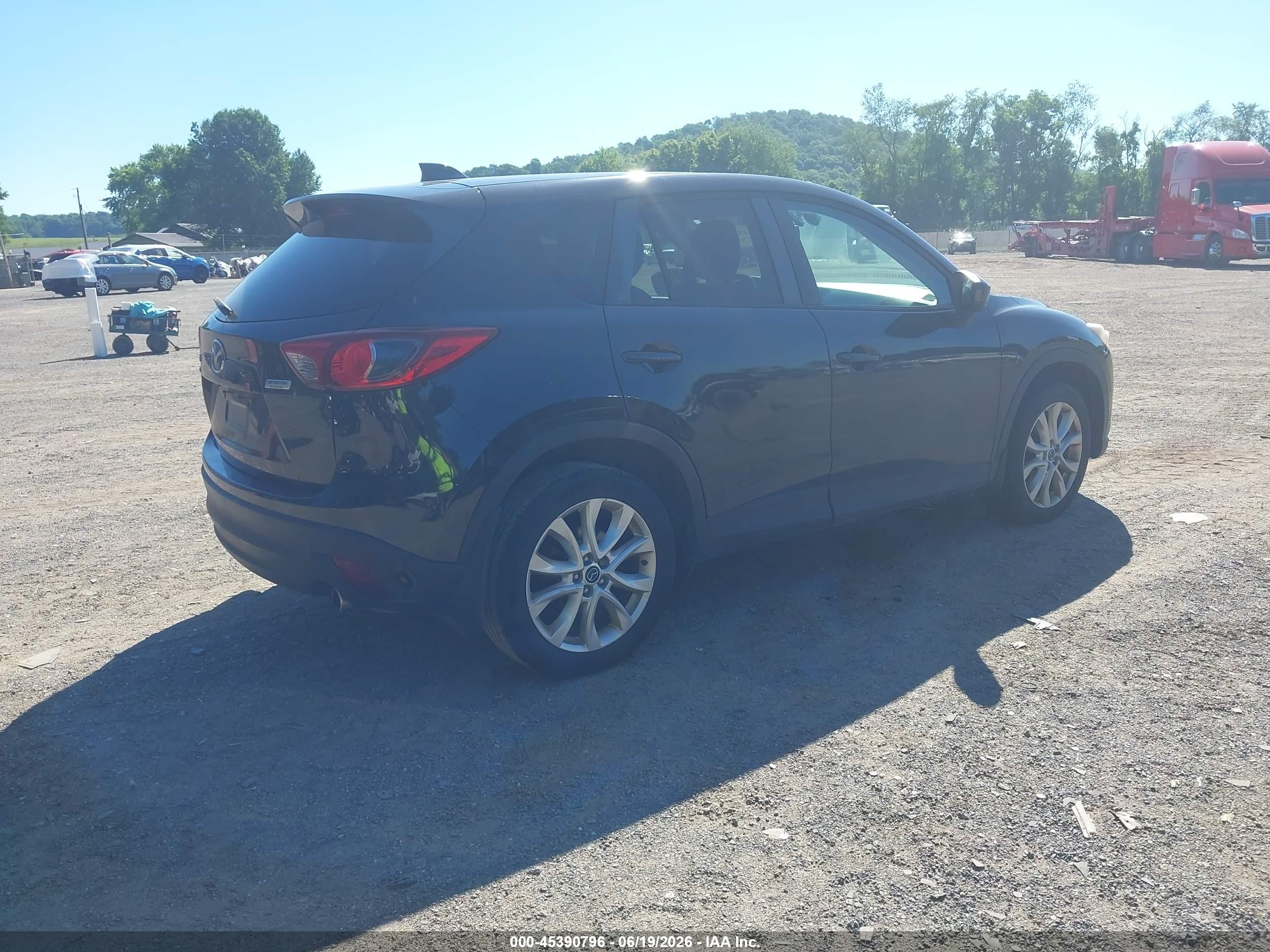 2013 Mazda Cx-5 Grand Touring Black vin: JM3KE4DE6D0149064