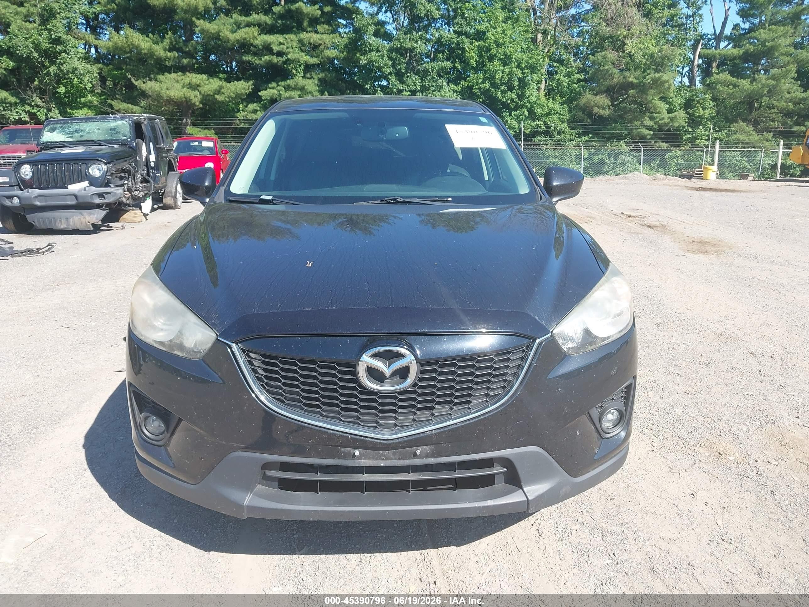 2013 Mazda Cx-5 Grand Touring Black vin: JM3KE4DE6D0149064