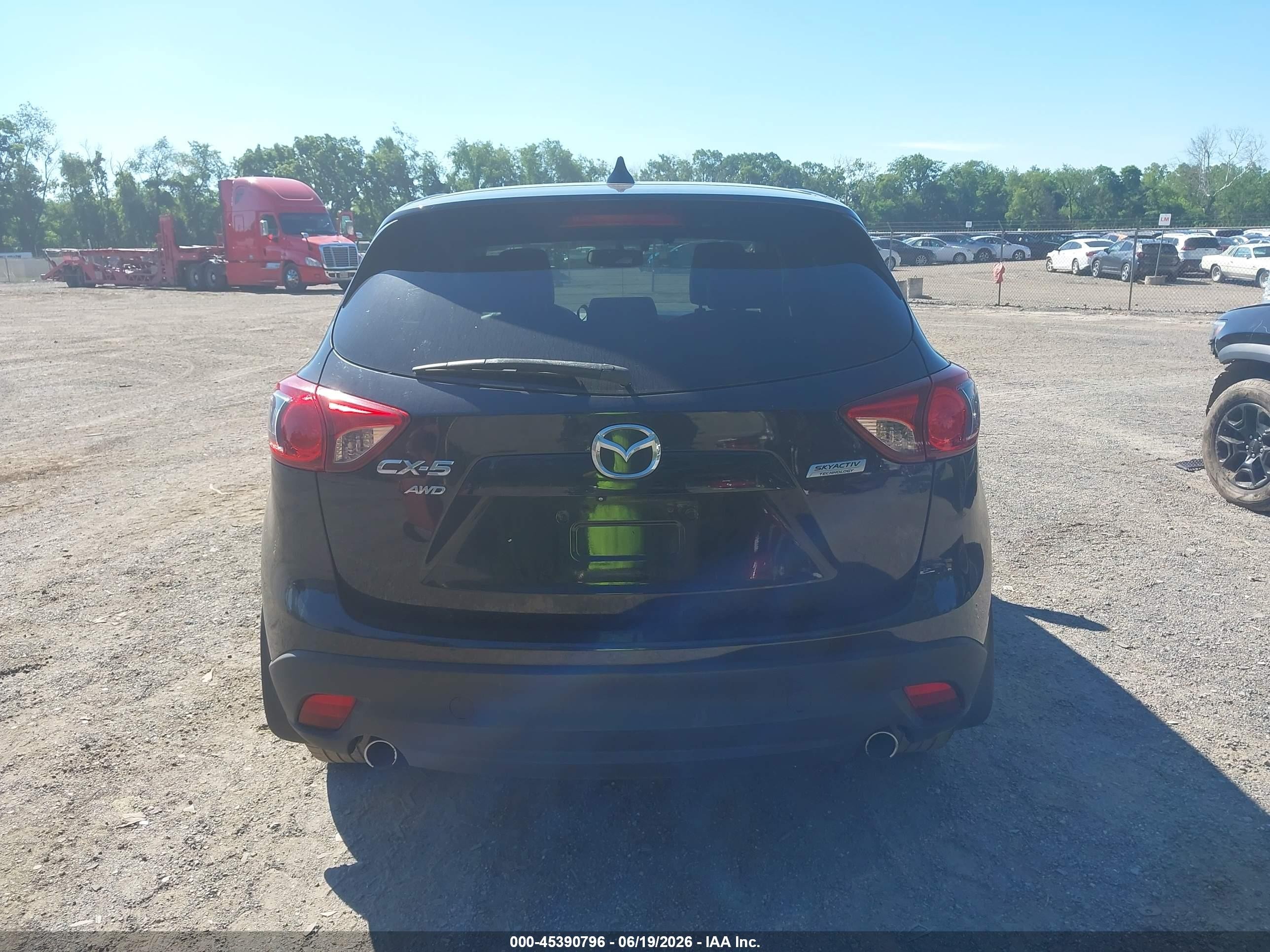 2013 Mazda Cx-5 Grand Touring Black vin: JM3KE4DE6D0149064
