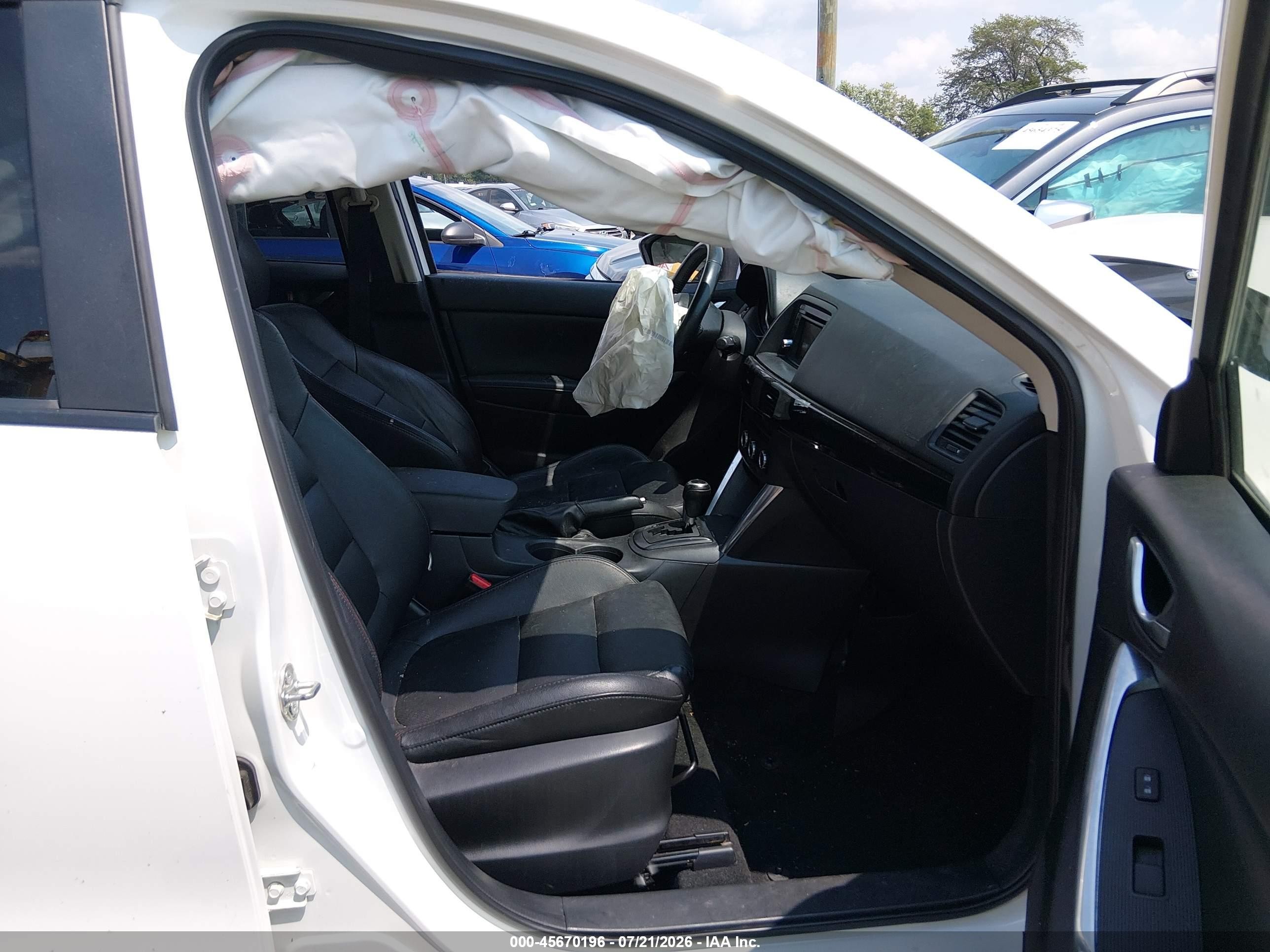 2013 Mazda Cx-5 Grand Touring Белый vin: JM3KE4DE7D0159988