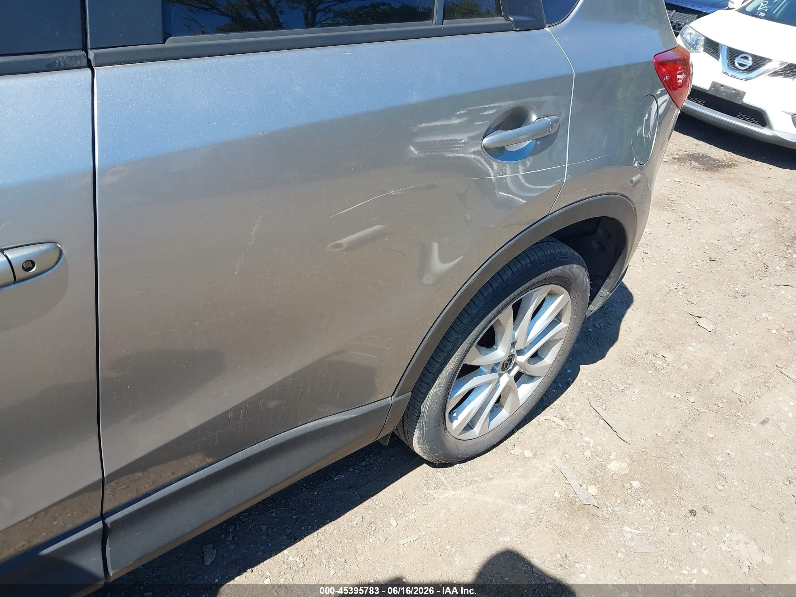 2013 Mazda Cx-5 Grand Touring Серебряный vin: JM3KE4DE7D0163846