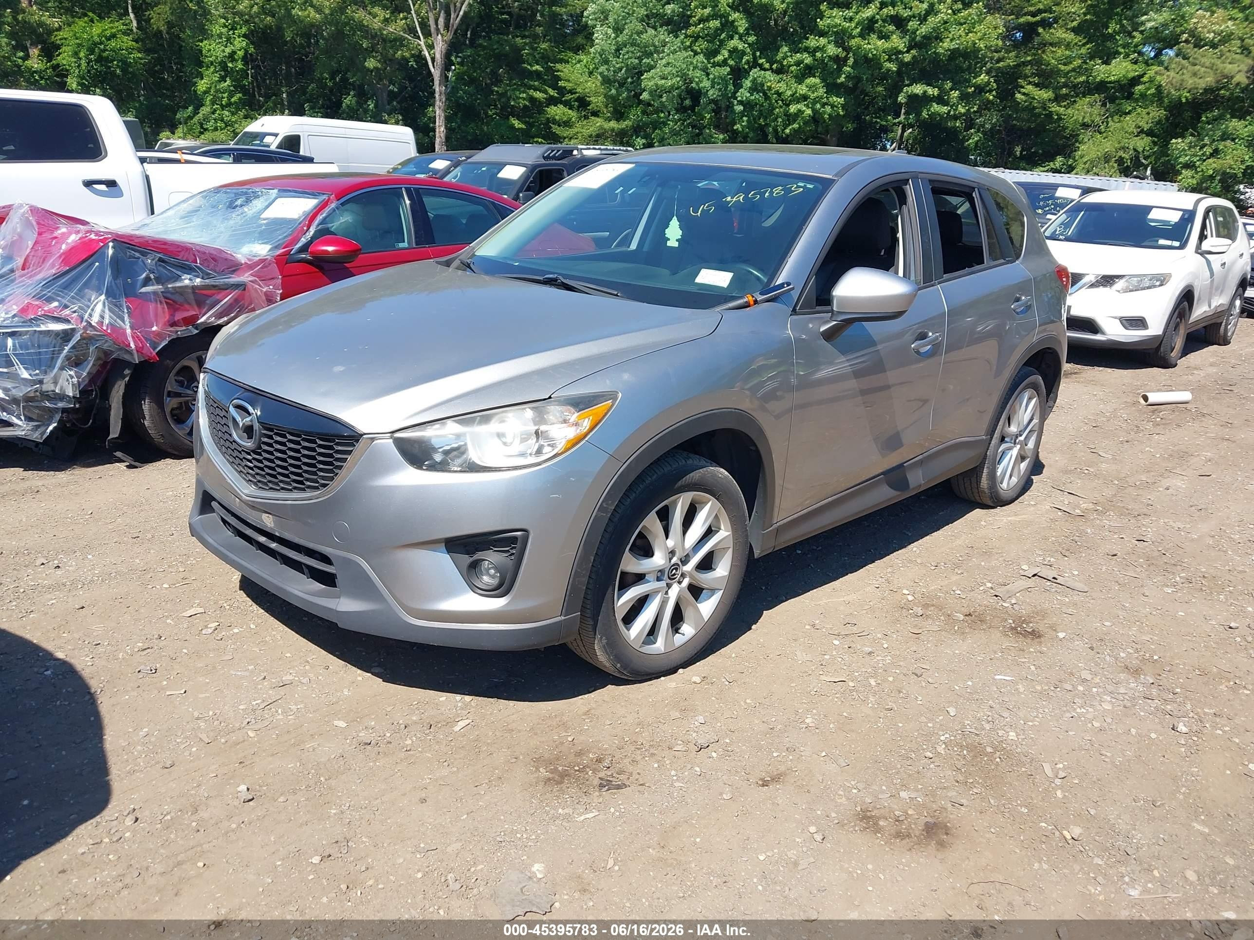 2013 Mazda Cx-5 Grand Touring Серебряный vin: JM3KE4DE7D0163846