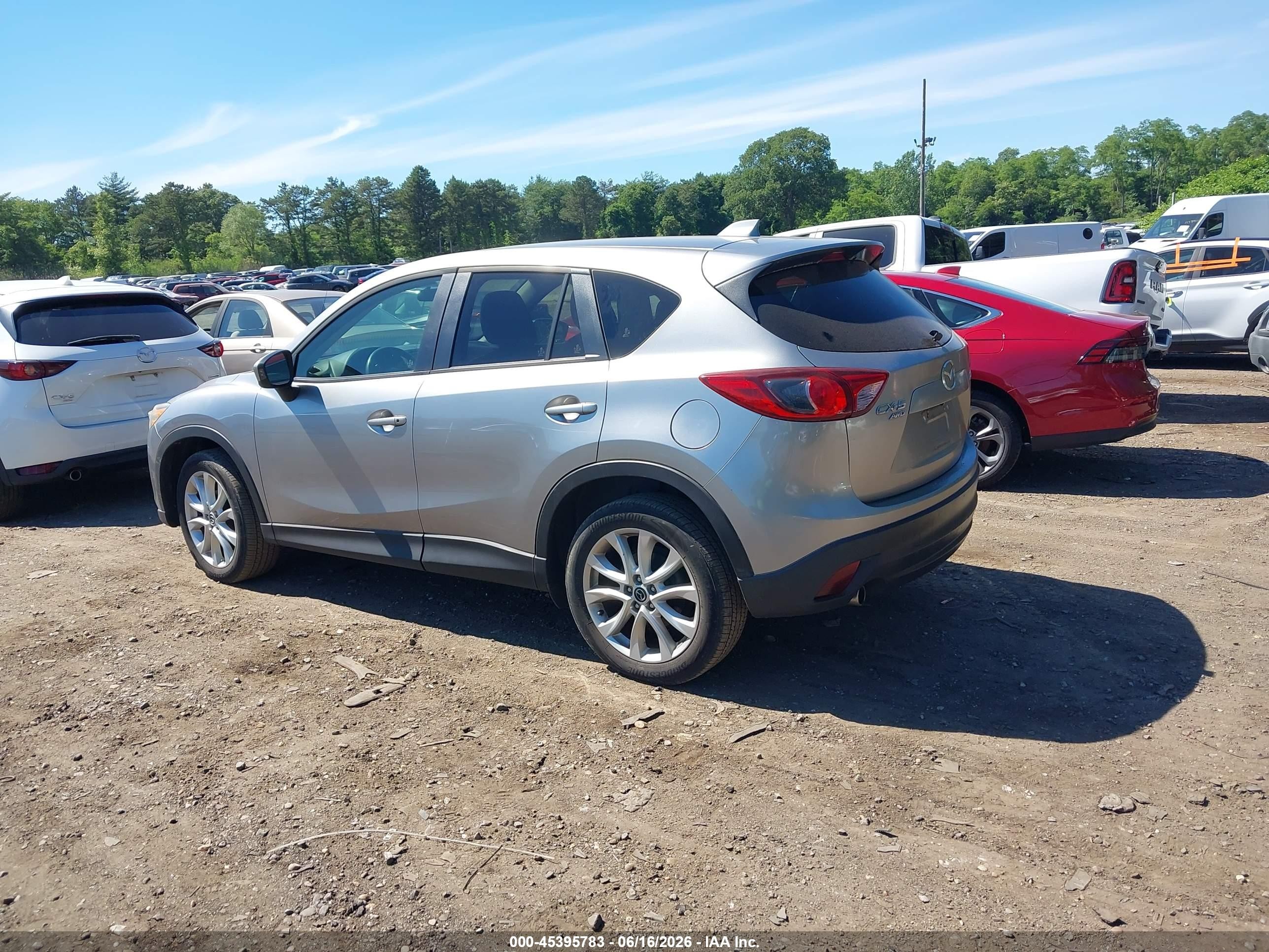 2013 Mazda Cx-5 Grand Touring Серебряный vin: JM3KE4DE7D0163846