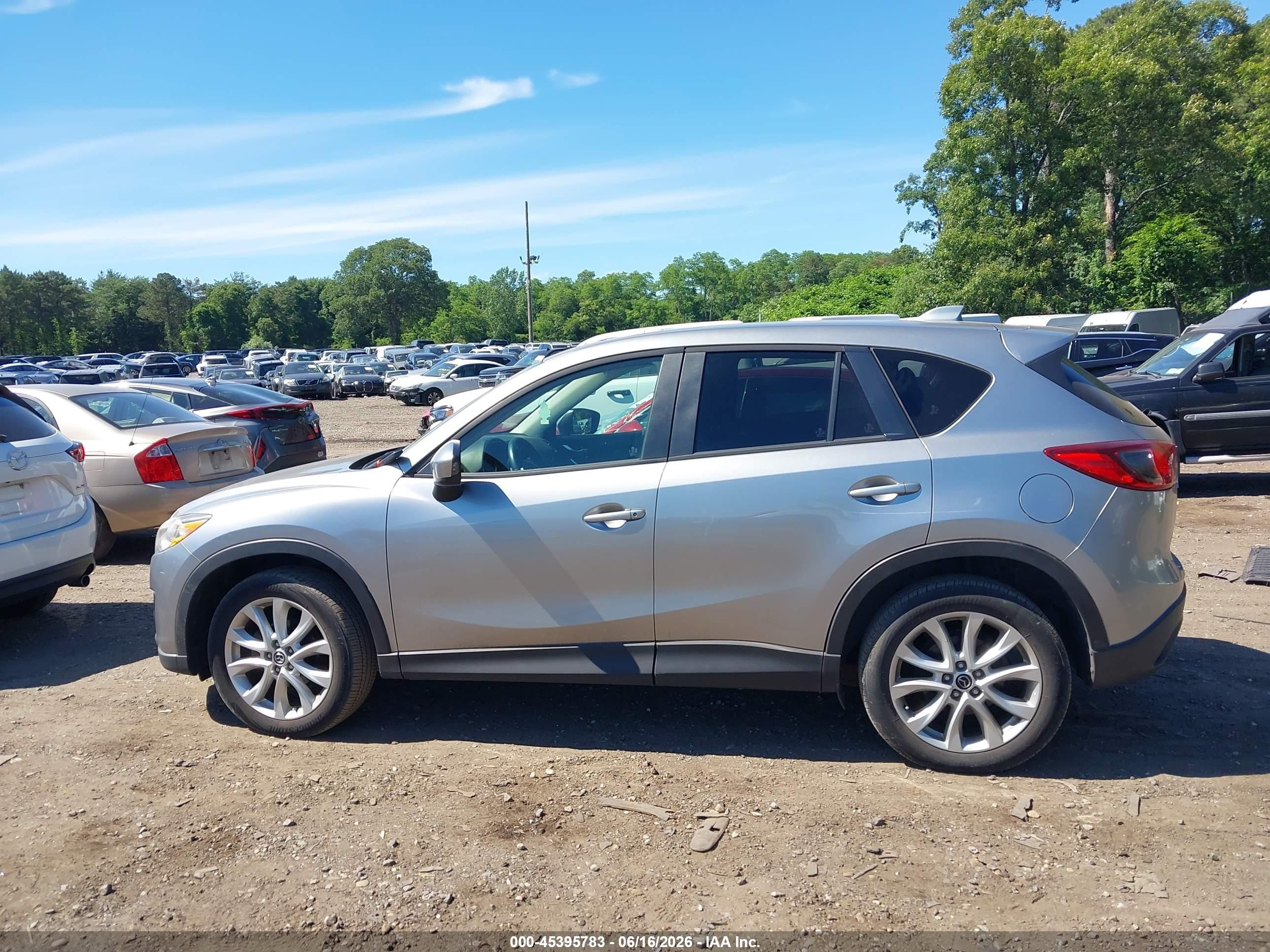 2013 Mazda Cx-5 Grand Touring Серебряный vin: JM3KE4DE7D0163846