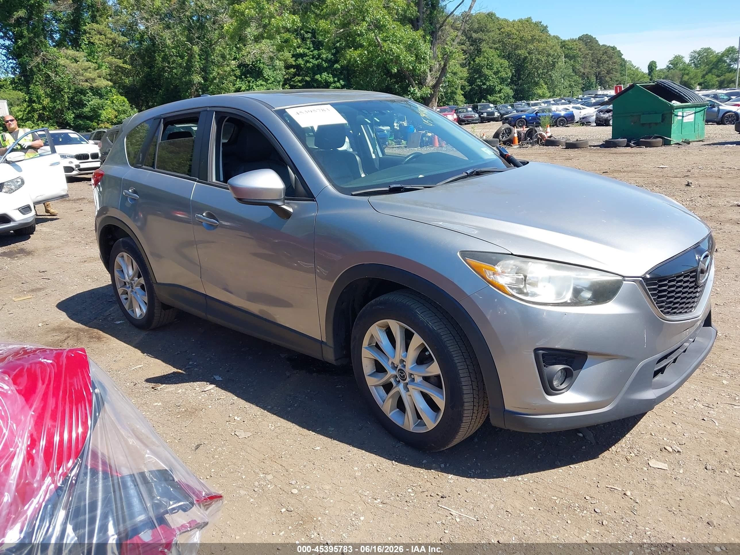 2013 Mazda Cx-5 Grand Touring Серебряный vin: JM3KE4DE7D0163846