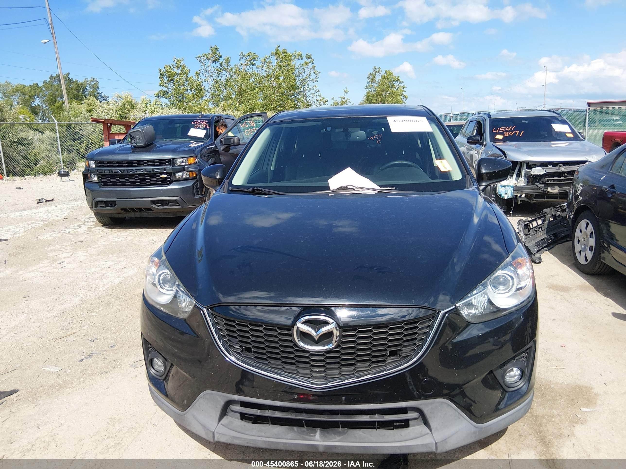 2013 Mazda Cx-5 Grand Touring Black vin: JM3KE4DE8D0151043