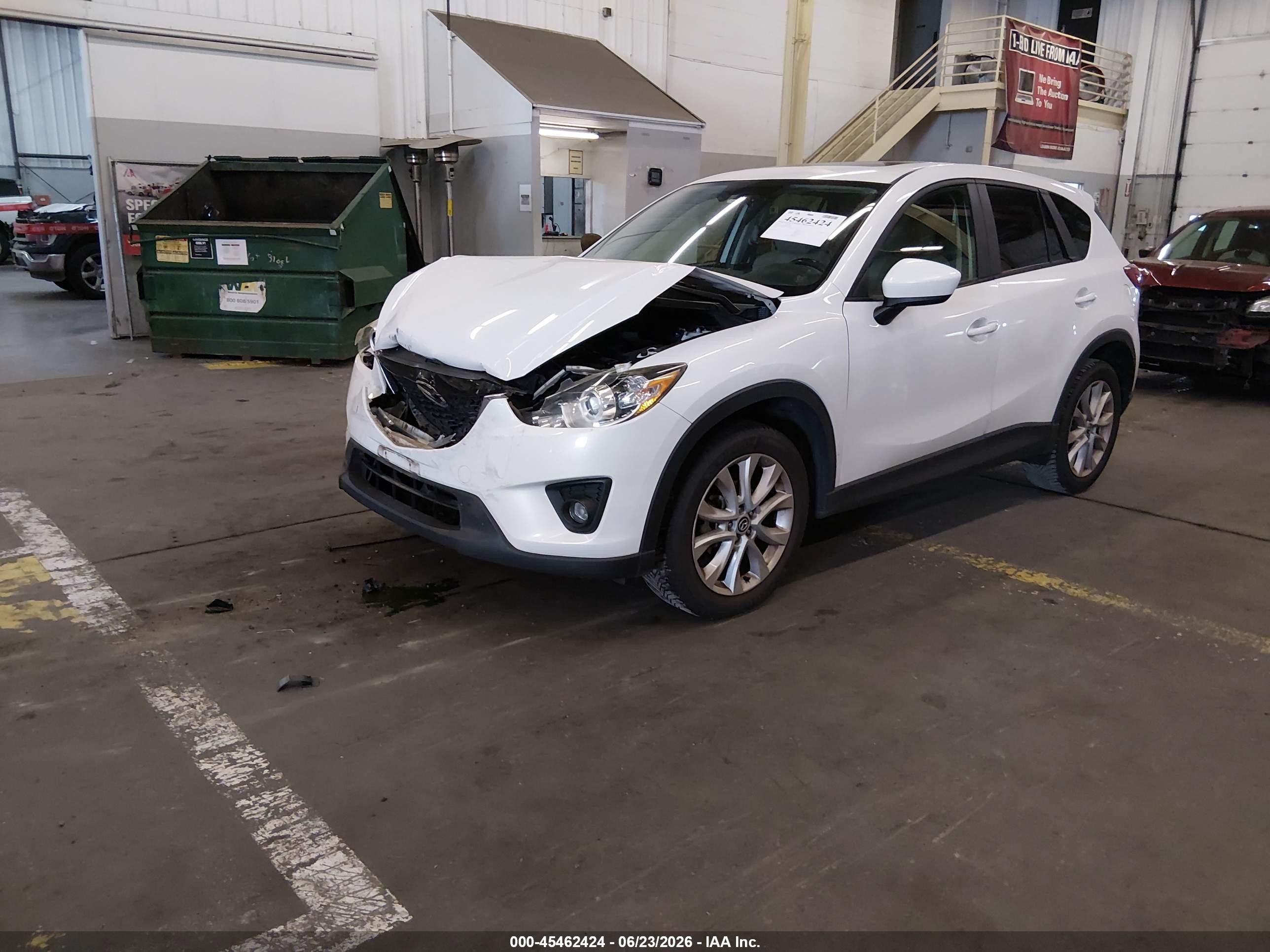 2013 Mazda Cx-5 Grand Touring Белый vin: JM3KE4DE8D0162530