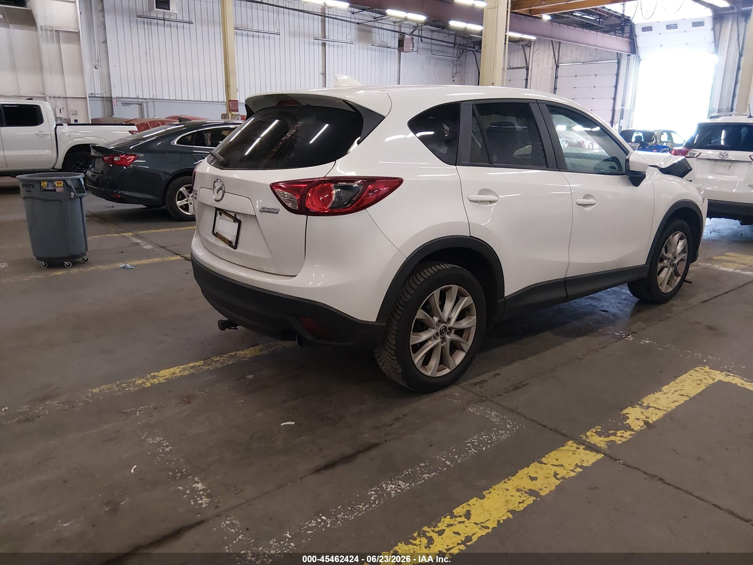 2013 Mazda Cx-5 Grand Touring Белый vin: JM3KE4DE8D0162530