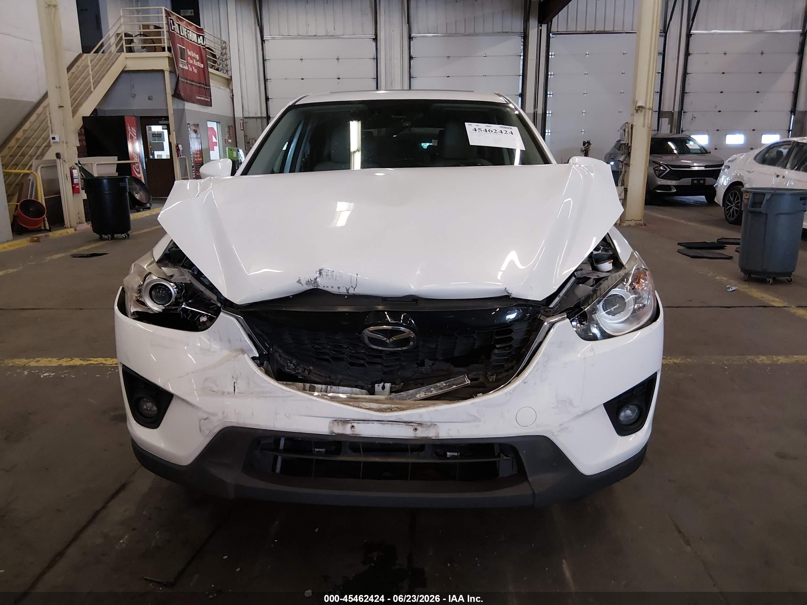 2013 Mazda Cx-5 Grand Touring Белый vin: JM3KE4DE8D0162530
