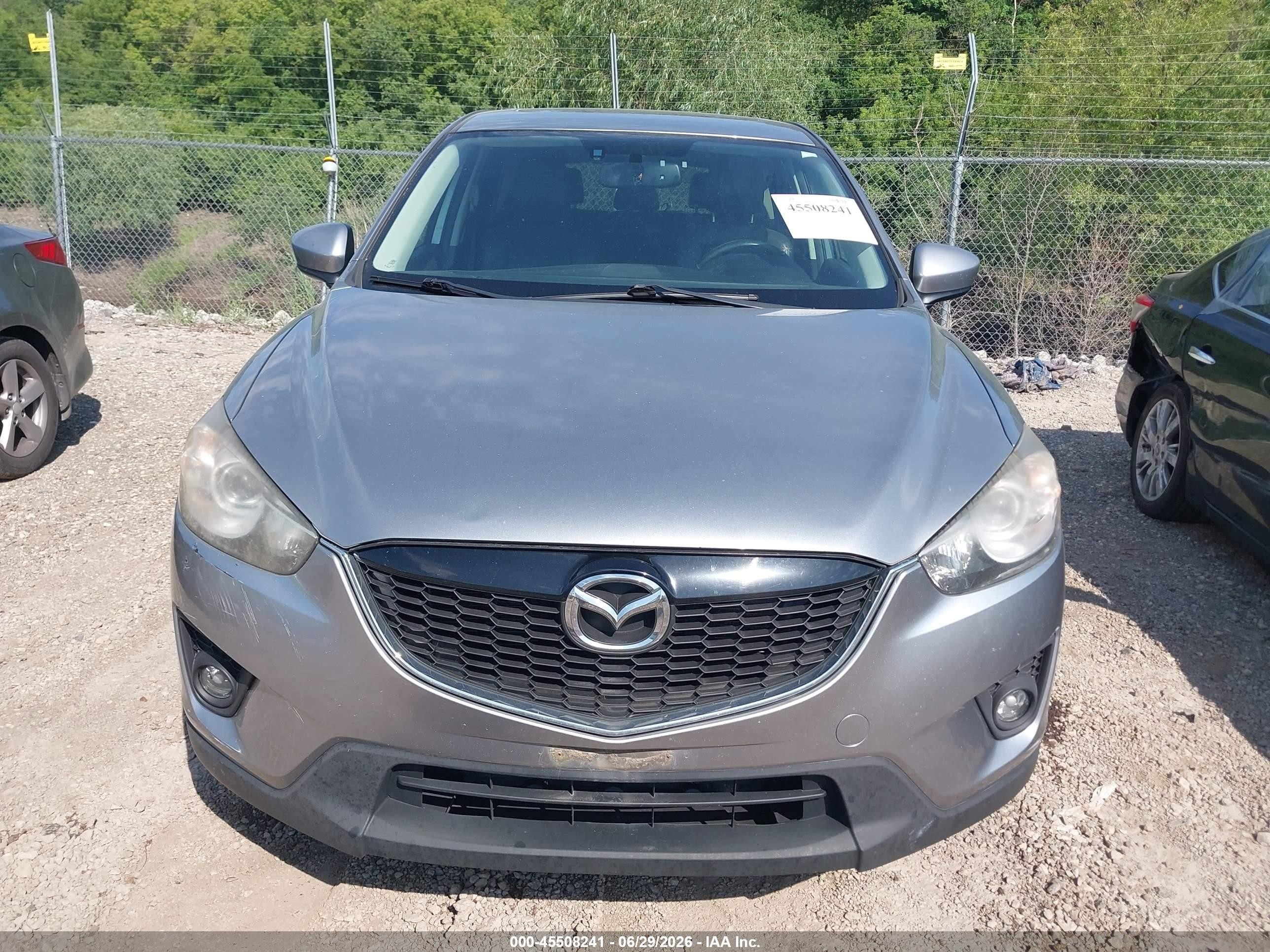 2013 Mazda Cx-5 Grand Touring Silver vin: JM3KE4DE9D0124630