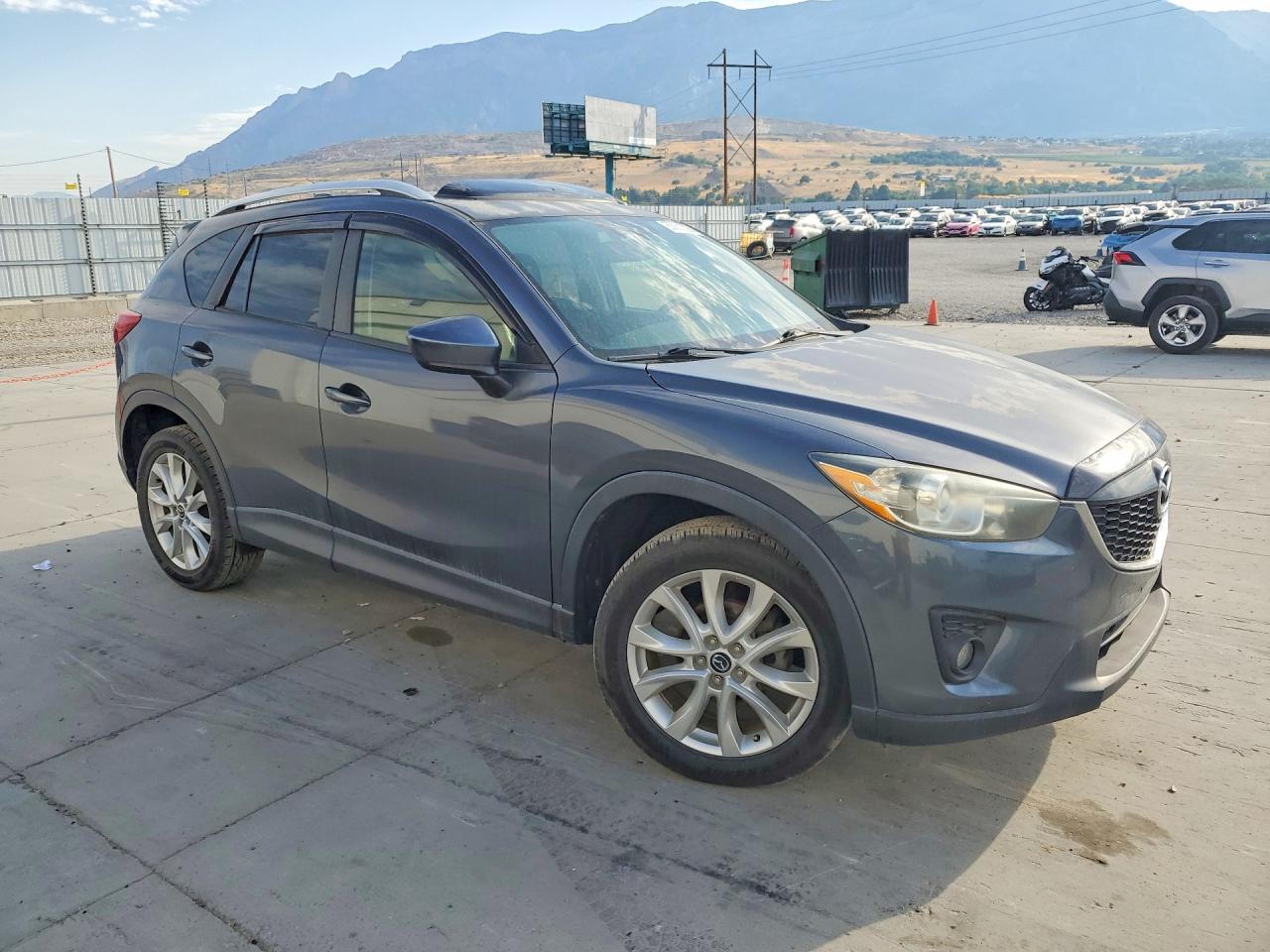 2013 Mazda Cx-5 Gt Серый vin: JM3KE4DE9D0143727