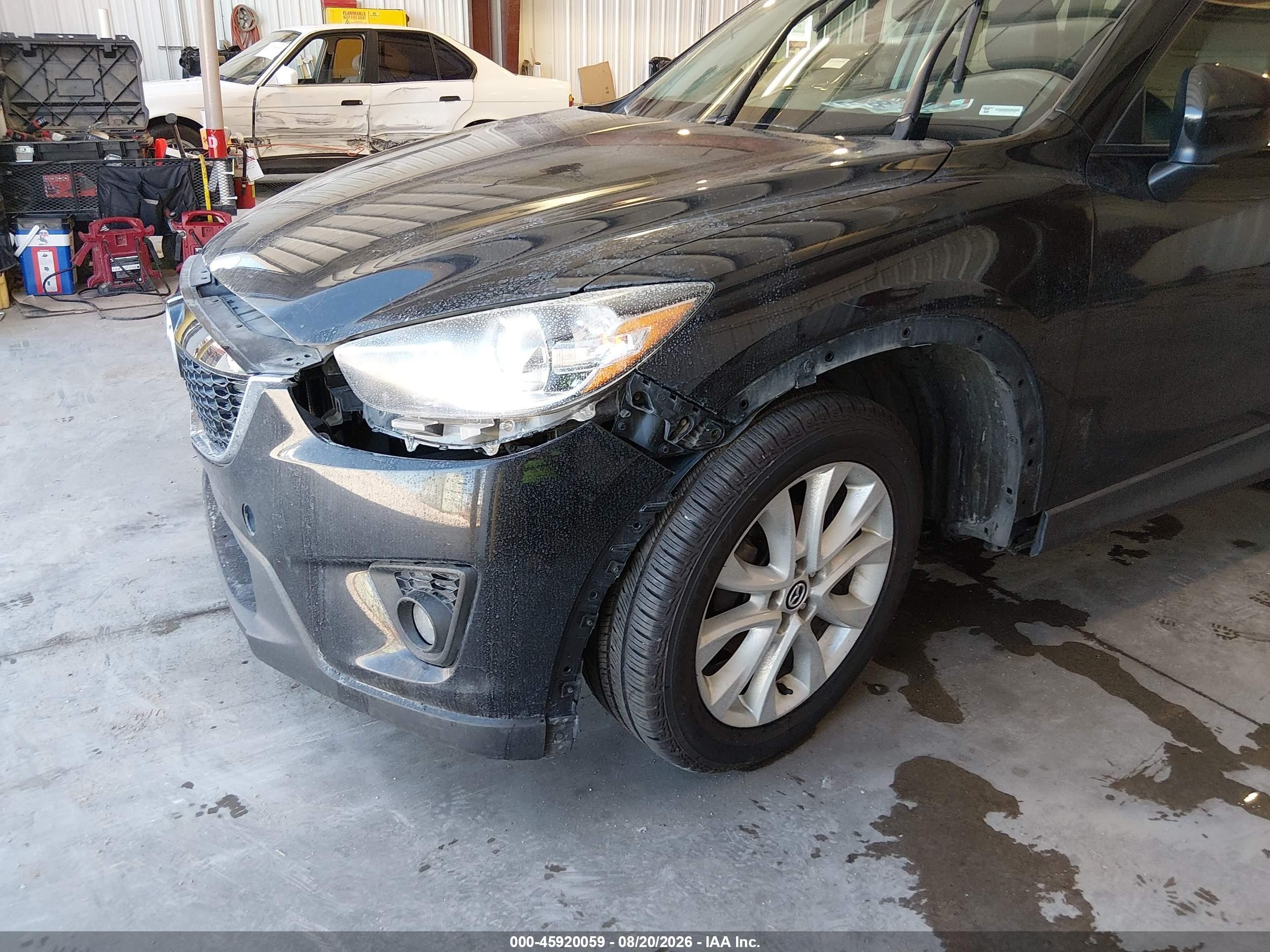 2013 Mazda Cx-5 Grand Touring Black vin: JM3KE4DE9D0168093