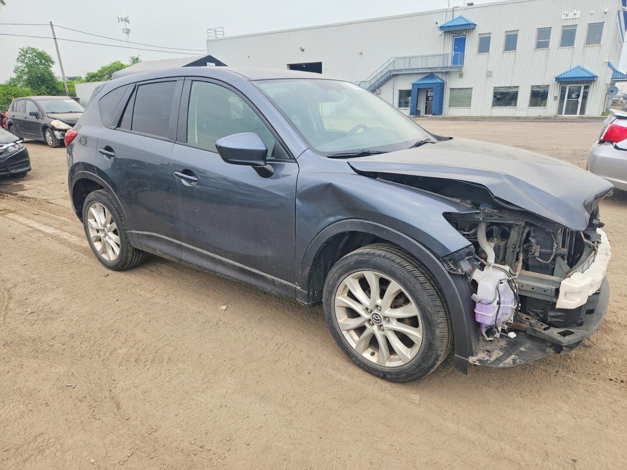 2013 Mazda Cx-5 Gt Charcoal vin: JM3KE4DEXD0134423
