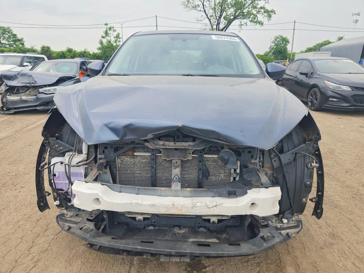 2013 Mazda Cx-5 Gt Charcoal vin: JM3KE4DEXD0134423