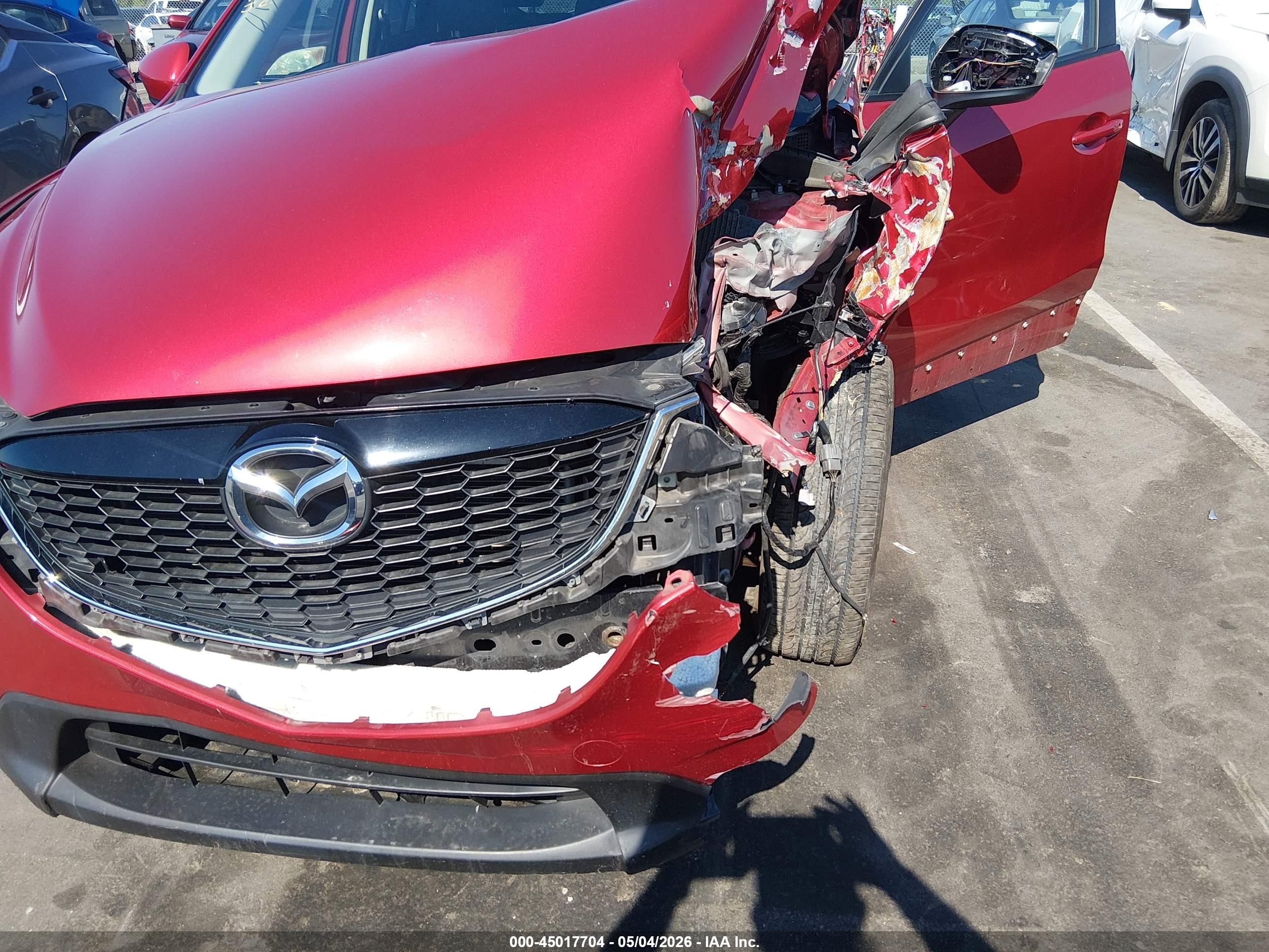 2014 Mazda Cx-5 Grand Touring Red vin: JM3KE4DY0E0358652