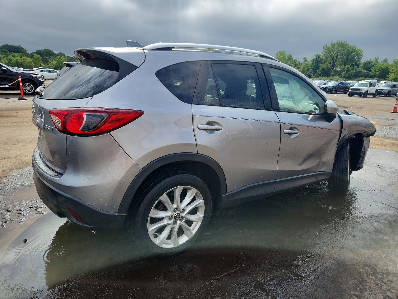 2014 Mazda Cx-5 Gt Серебряный vin: JM3KE4DY0E0362619