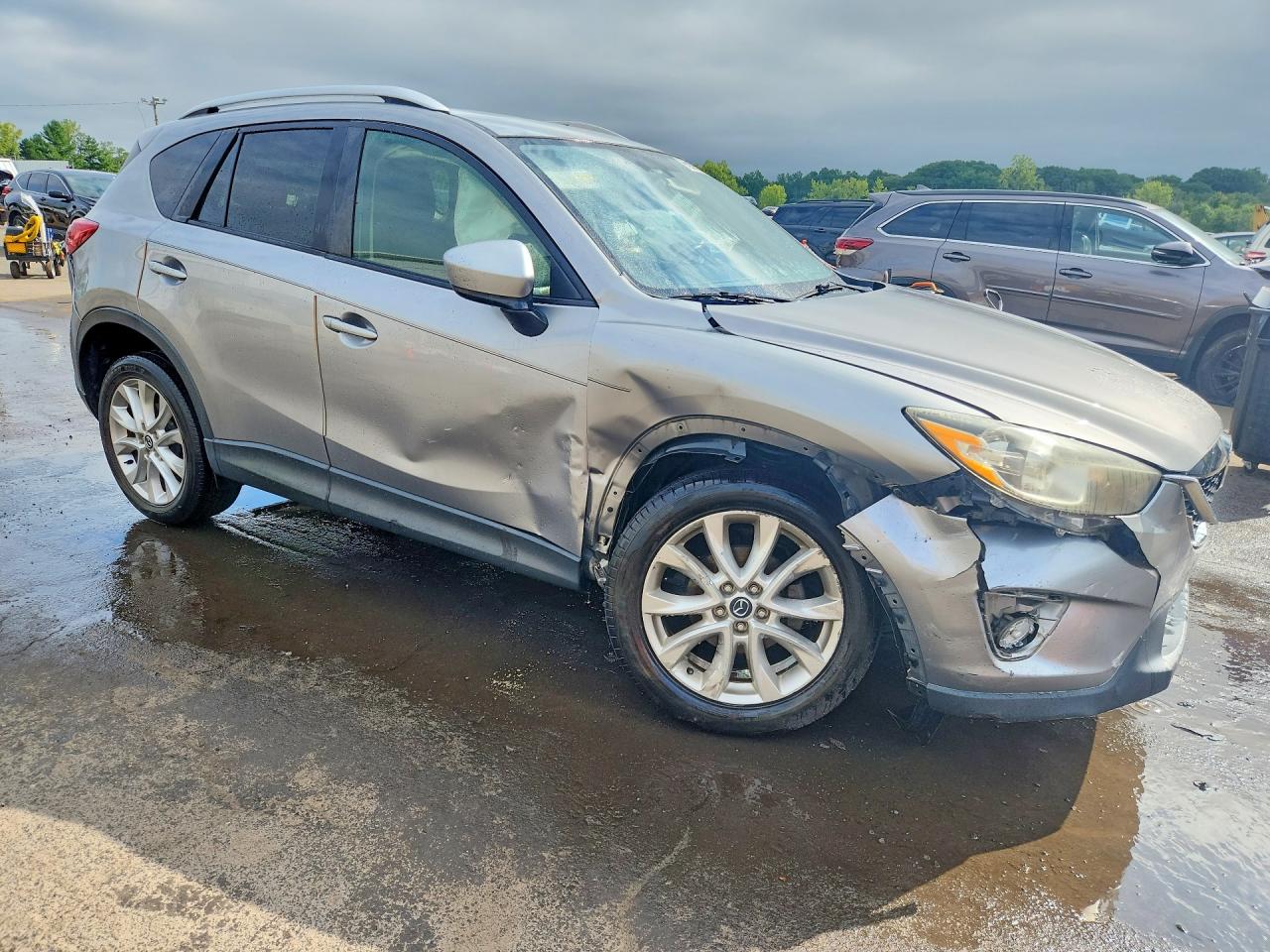 2014 Mazda Cx-5 Gt Серебряный vin: JM3KE4DY0E0362619