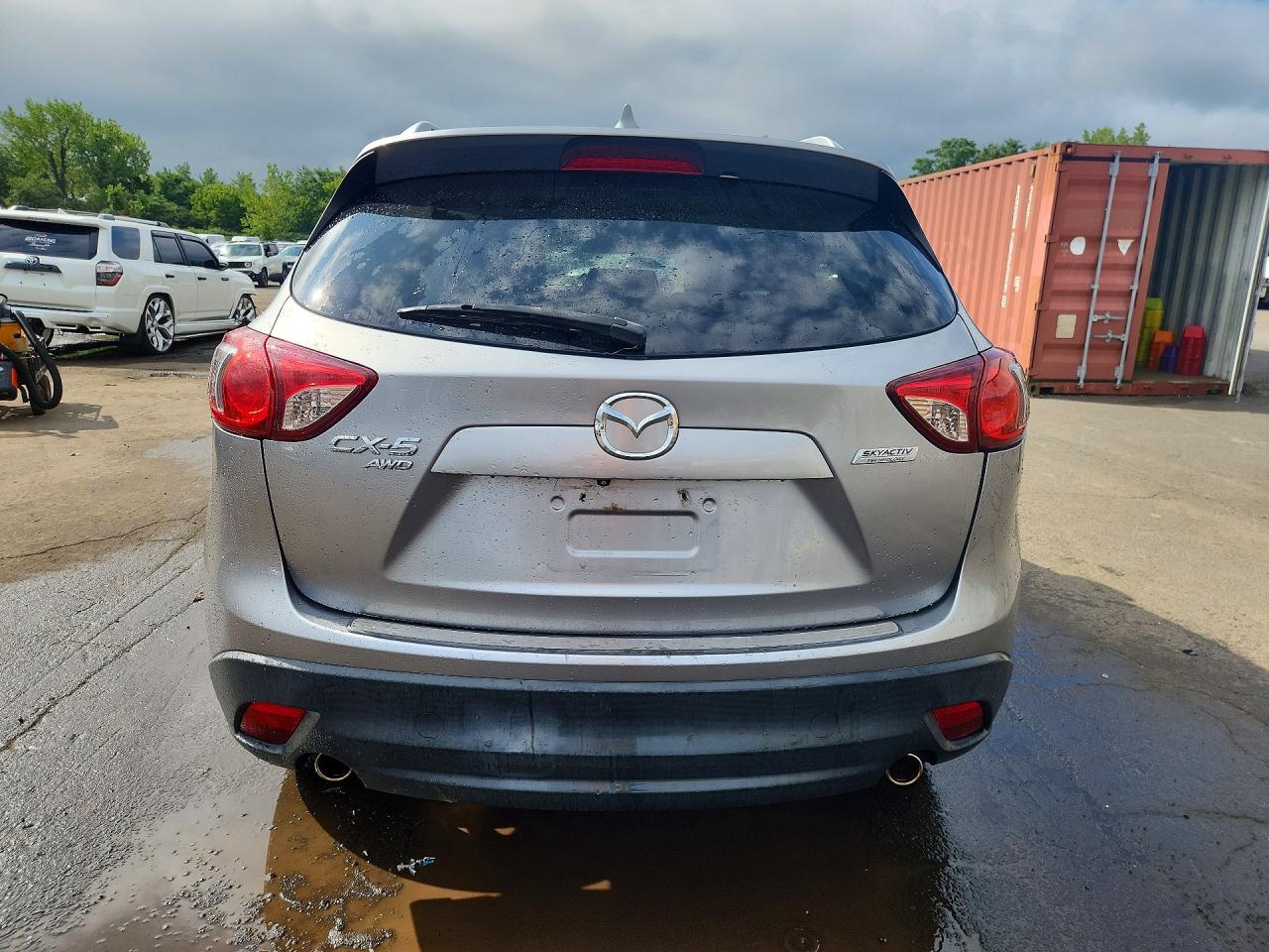 2014 Mazda Cx-5 Gt Серебряный vin: JM3KE4DY0E0362619