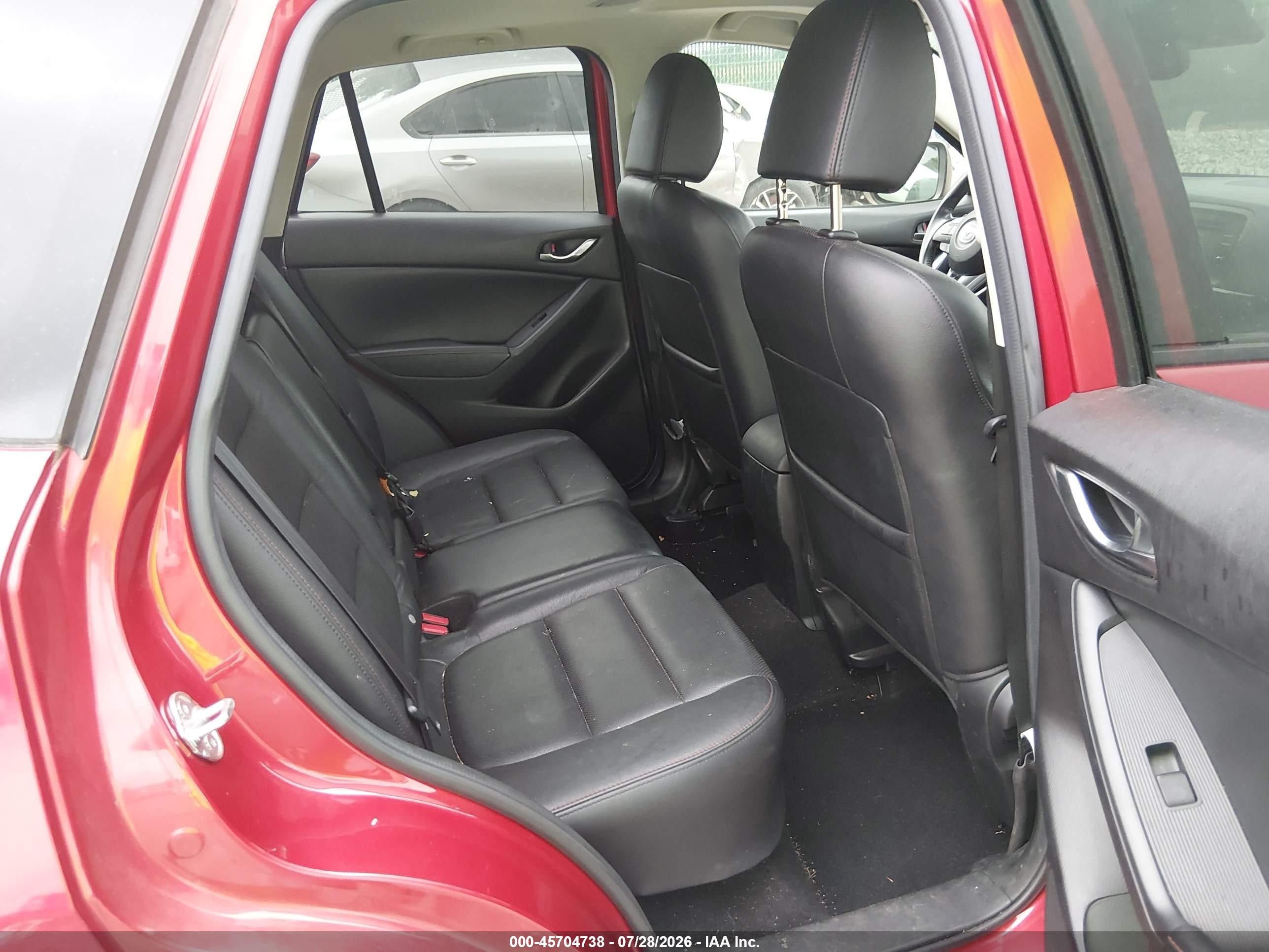 2015 Mazda Cx-5 Grand Touring Red vin: JM3KE4DY0F0459269