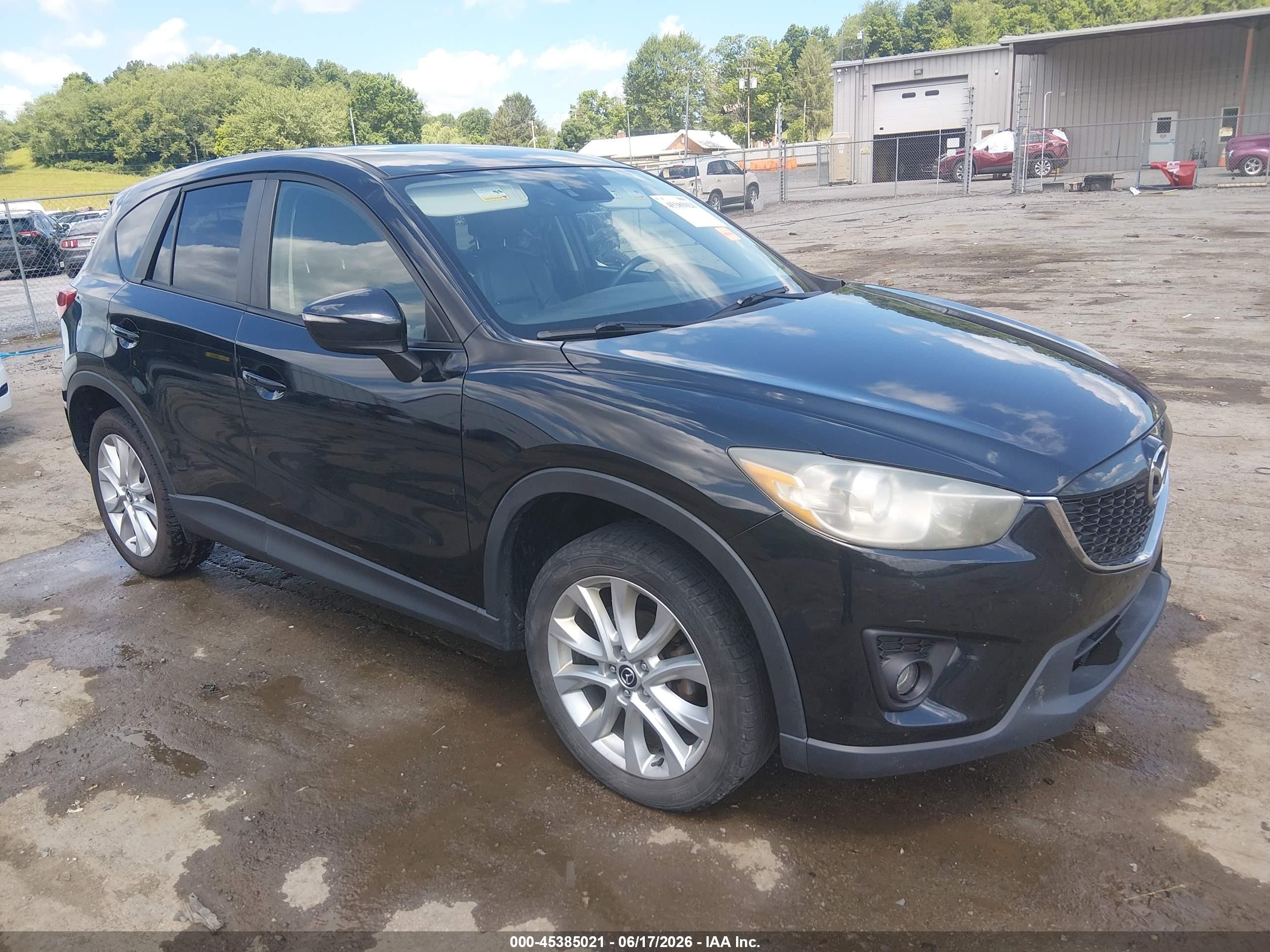 2015 Mazda Cx-5 Grand Touring Black vin: JM3KE4DY0F0482518