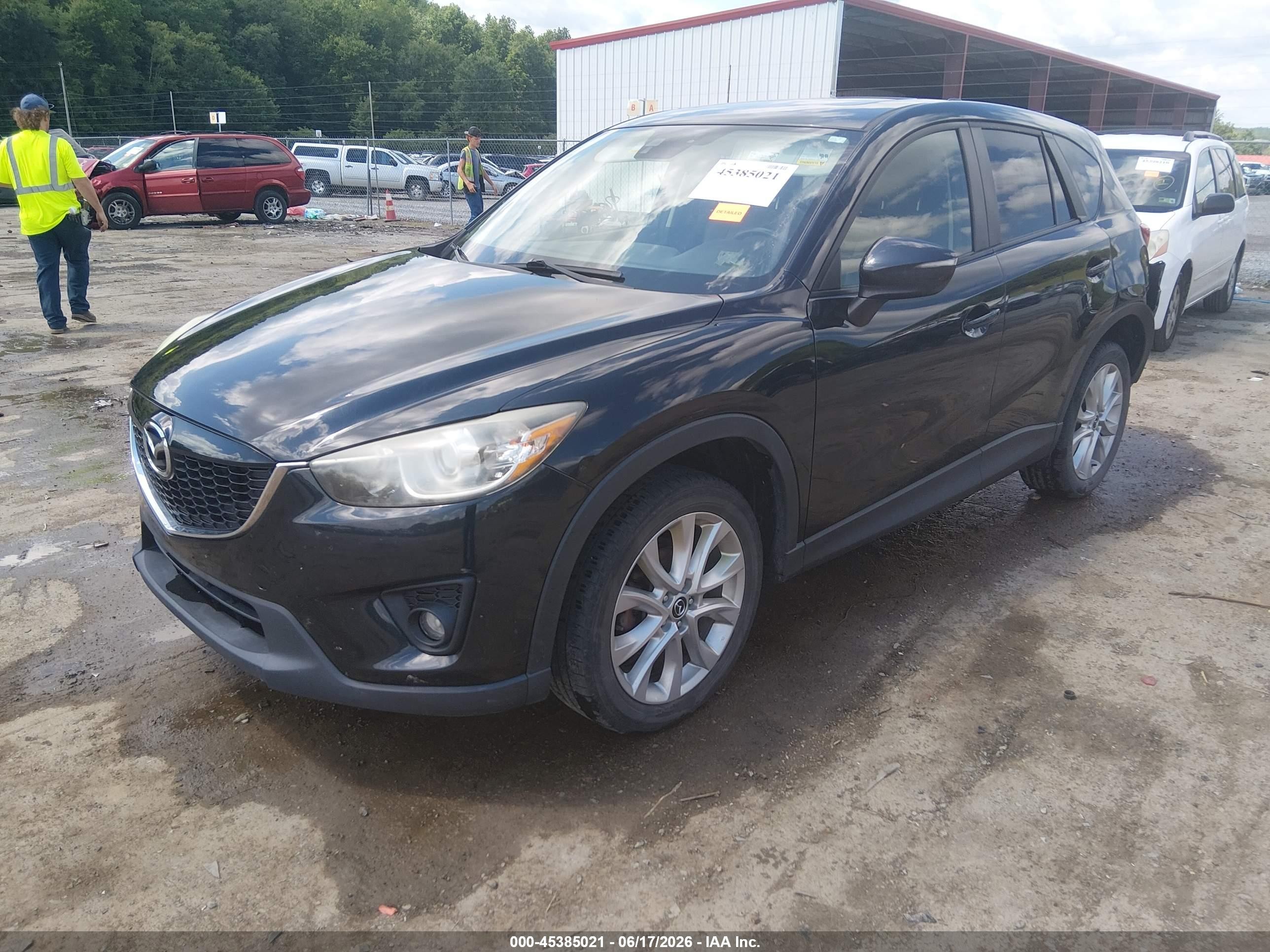 2015 Mazda Cx-5 Grand Touring Black vin: JM3KE4DY0F0482518