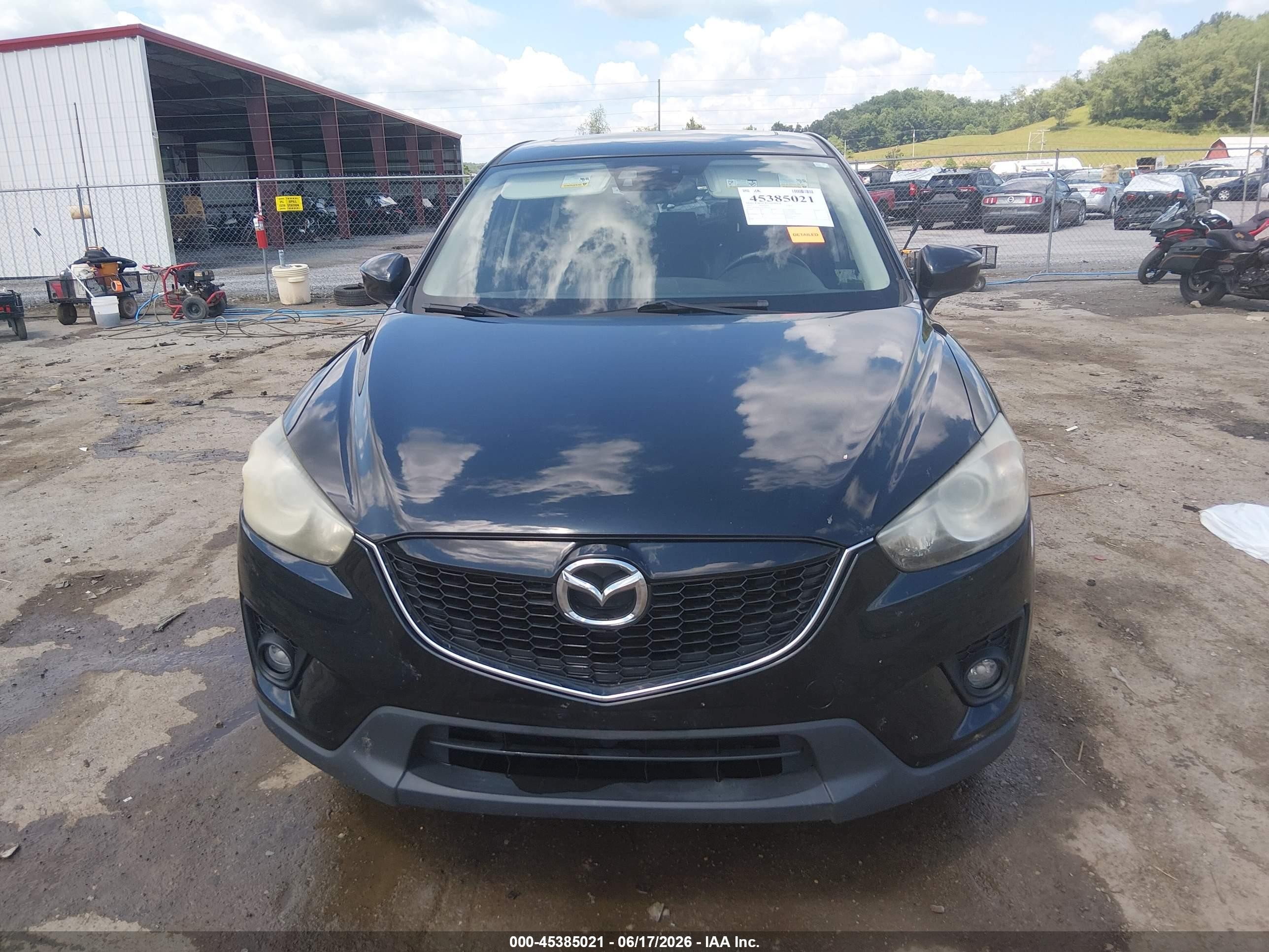 2015 Mazda Cx-5 Grand Touring Black vin: JM3KE4DY0F0482518