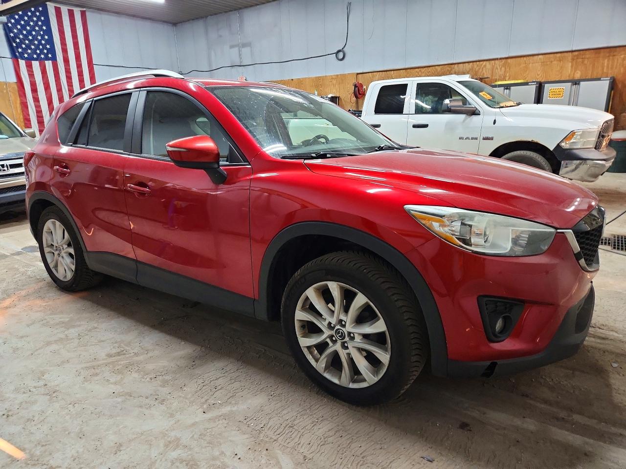 2015 Mazda Cx-5 Gt Burgundy vin: JM3KE4DY0F0526159