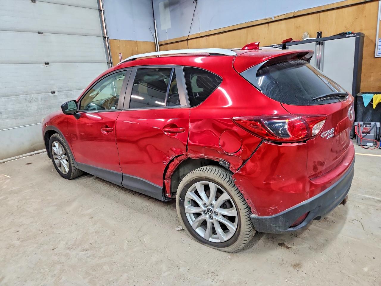 2015 Mazda Cx-5 Gt Burgundy vin: JM3KE4DY0F0526159