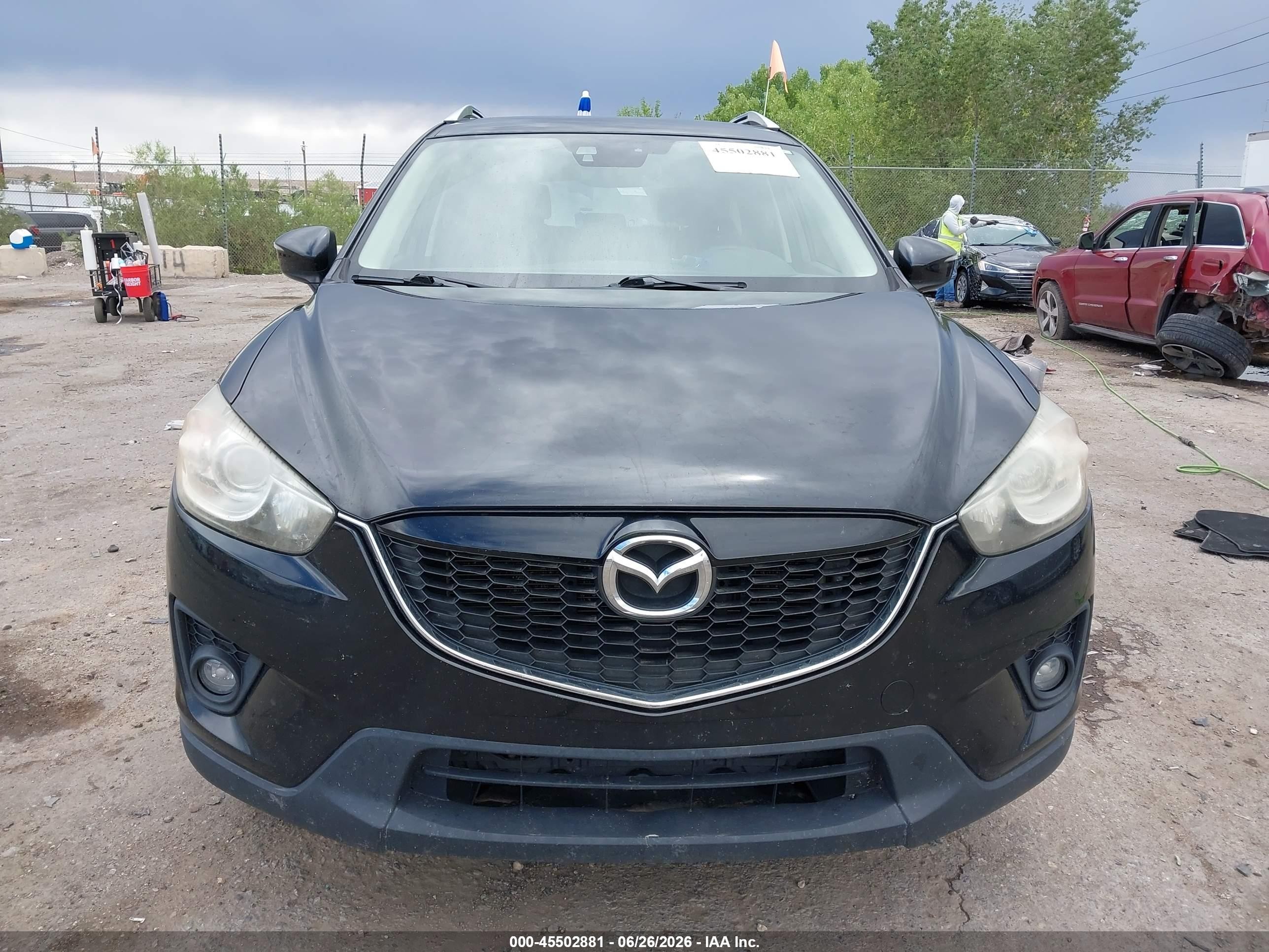 2015 Mazda Cx-5 Grand Touring Black vin: JM3KE4DY0F0542295