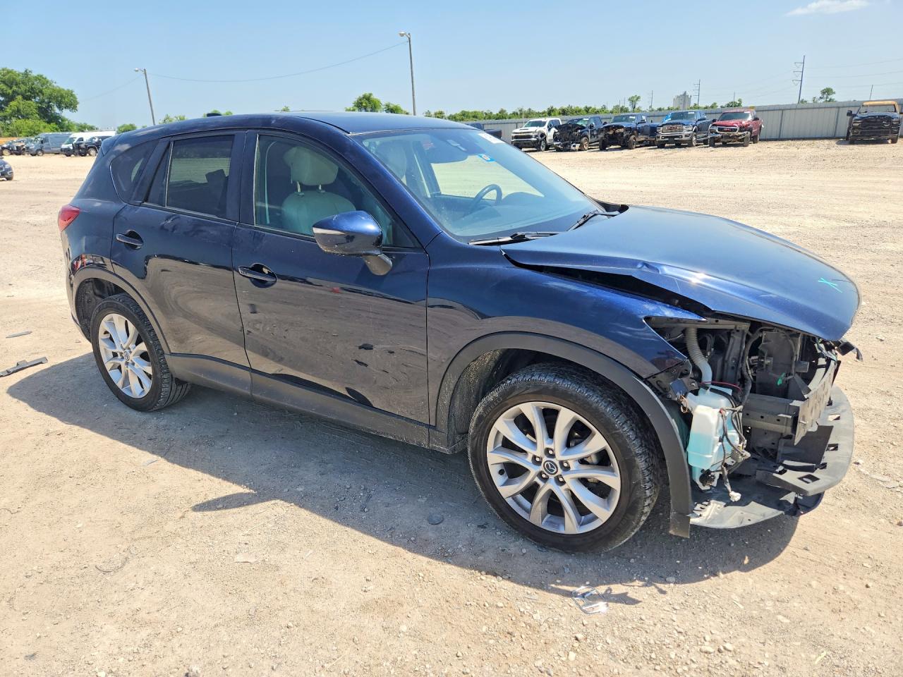 2015 Mazda Cx-5 Gt Blue vin: JM3KE4DY0F0554365