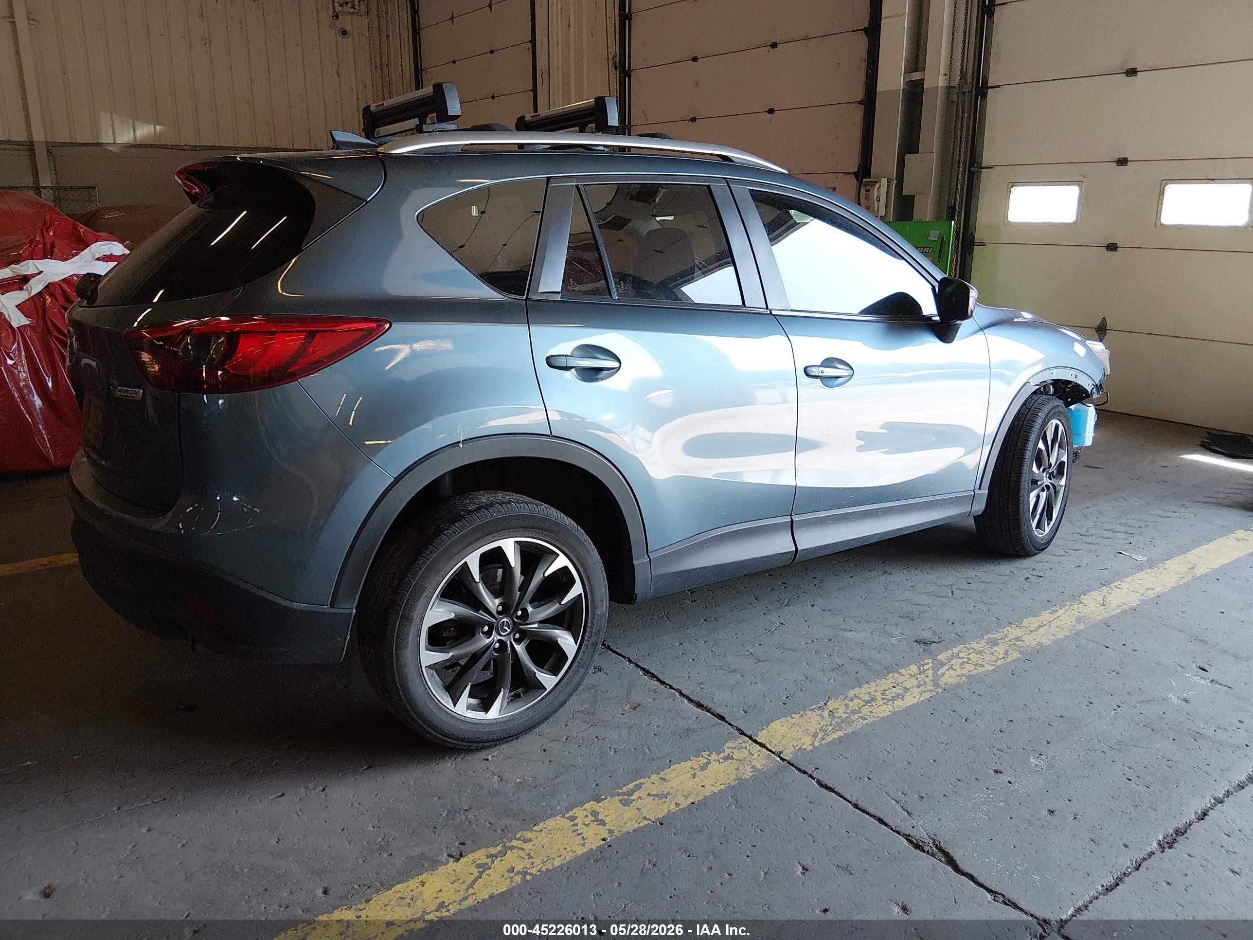 2016 Mazda Cx-5 Grand Touring Dark Blue vin: JM3KE4DY0G0782755