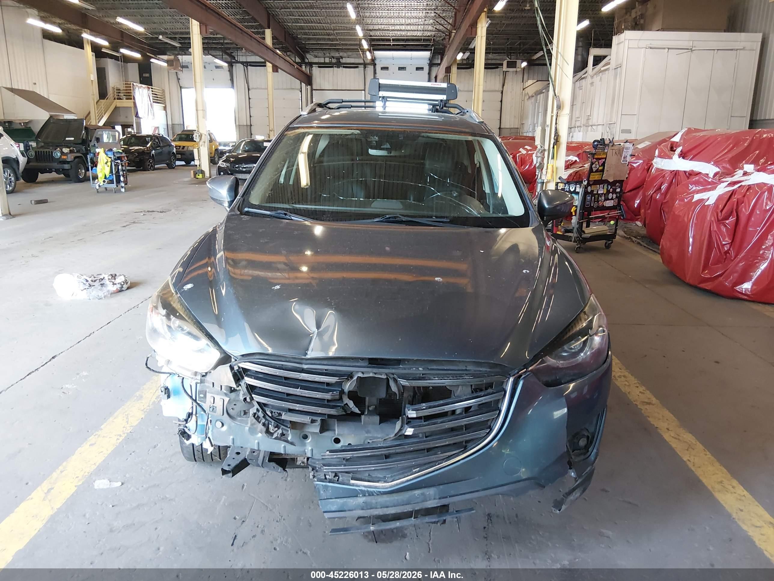 2016 Mazda Cx-5 Grand Touring Dark Blue vin: JM3KE4DY0G0782755