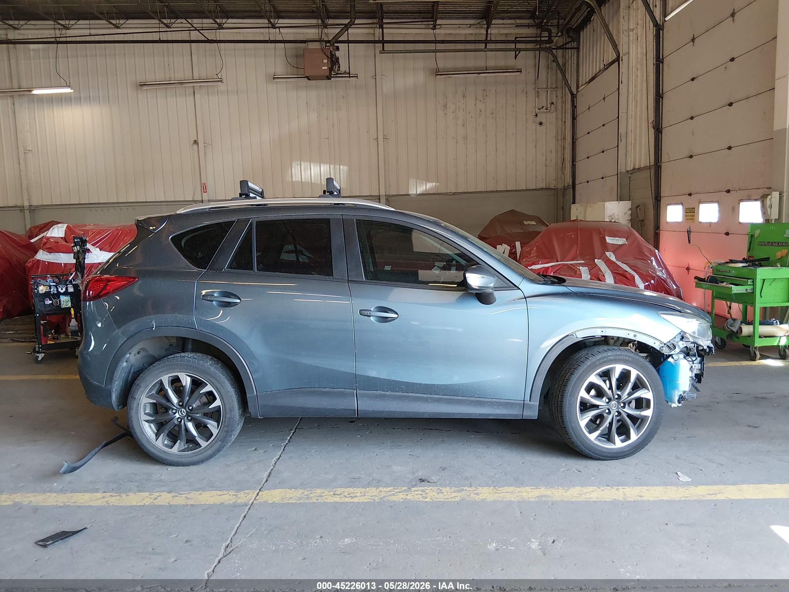 2016 Mazda Cx-5 Grand Touring Dark Blue vin: JM3KE4DY0G0782755