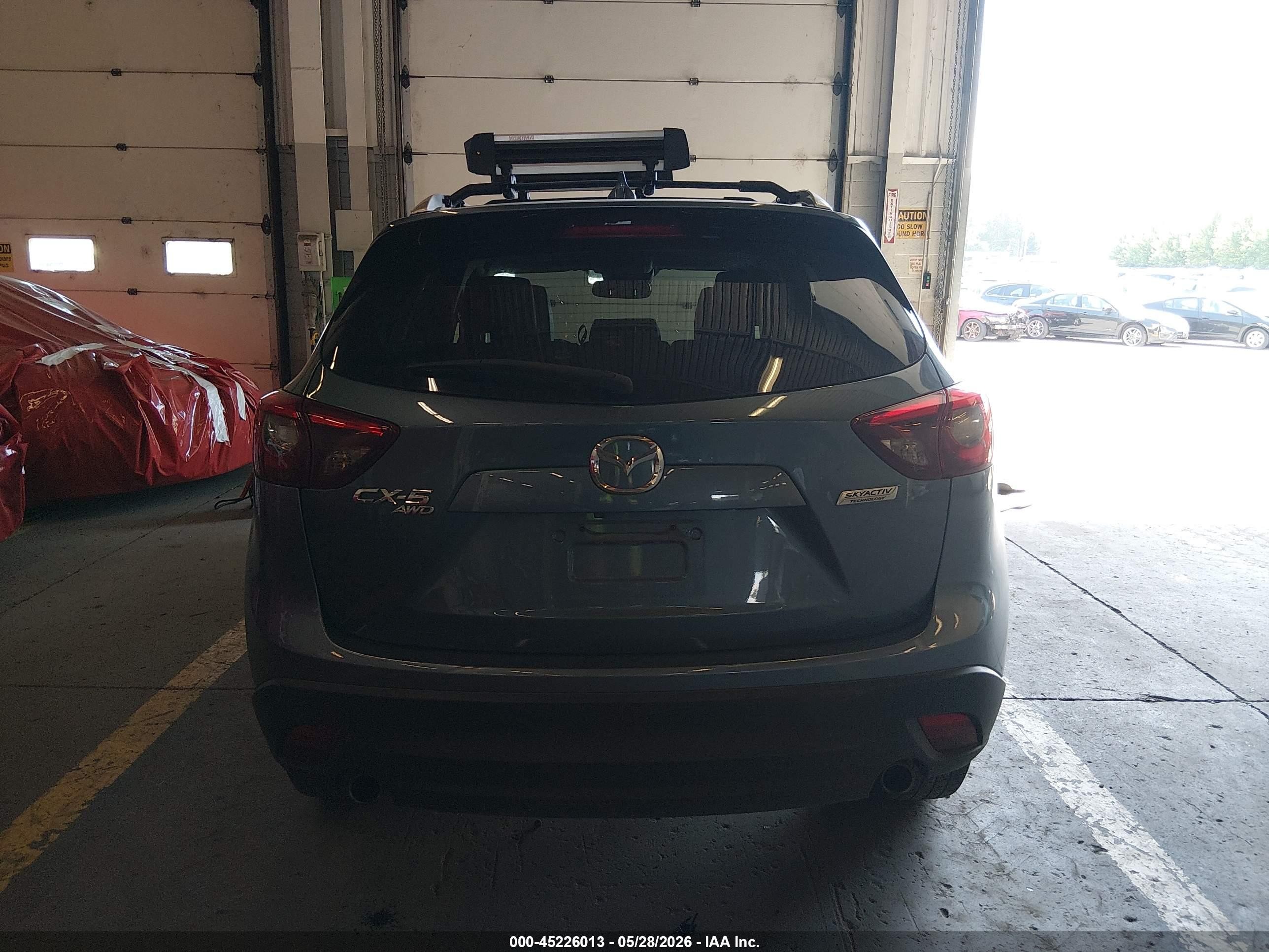 2016 Mazda Cx-5 Grand Touring Dark Blue vin: JM3KE4DY0G0782755