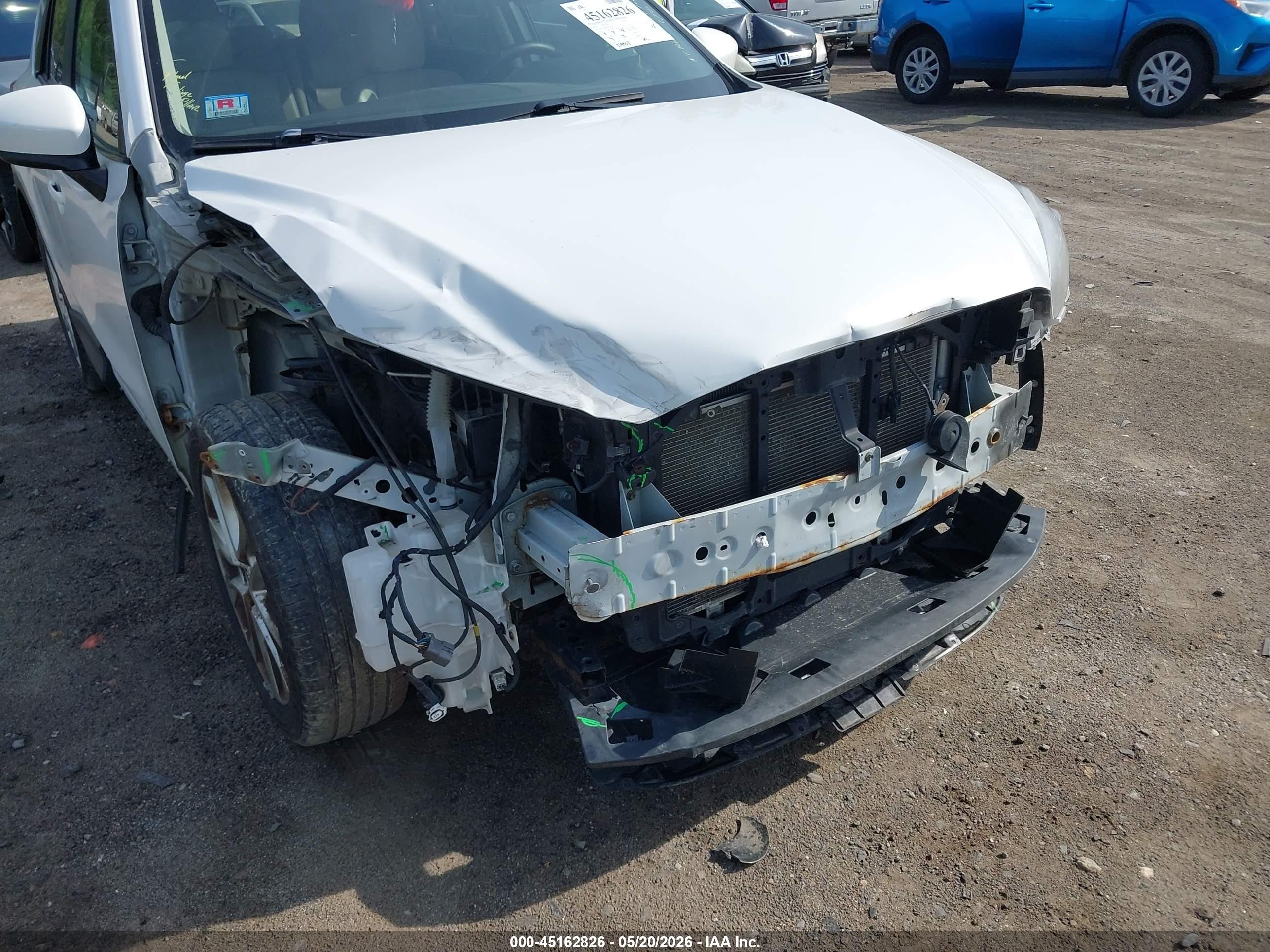 2014 Mazda Cx-5 Grand Touring White vin: JM3KE4DY1E0321058
