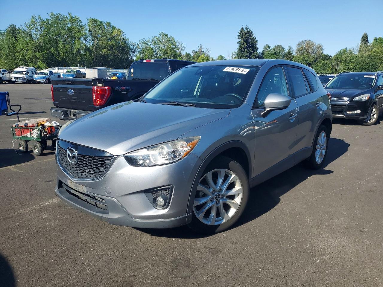 2014 Mazda Cx-5 Gt Gray vin: JM3KE4DY1E0347871