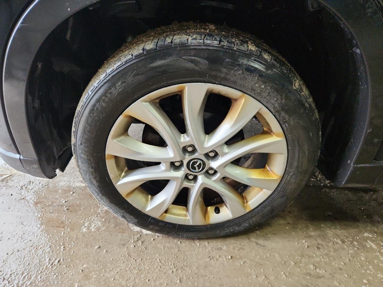 2015 Mazda Cx-5 Gt Black vin: JM3KE4DY1F0456462 Damage: Left Front Wheel, Curb Rash, 7 To 8 Inches